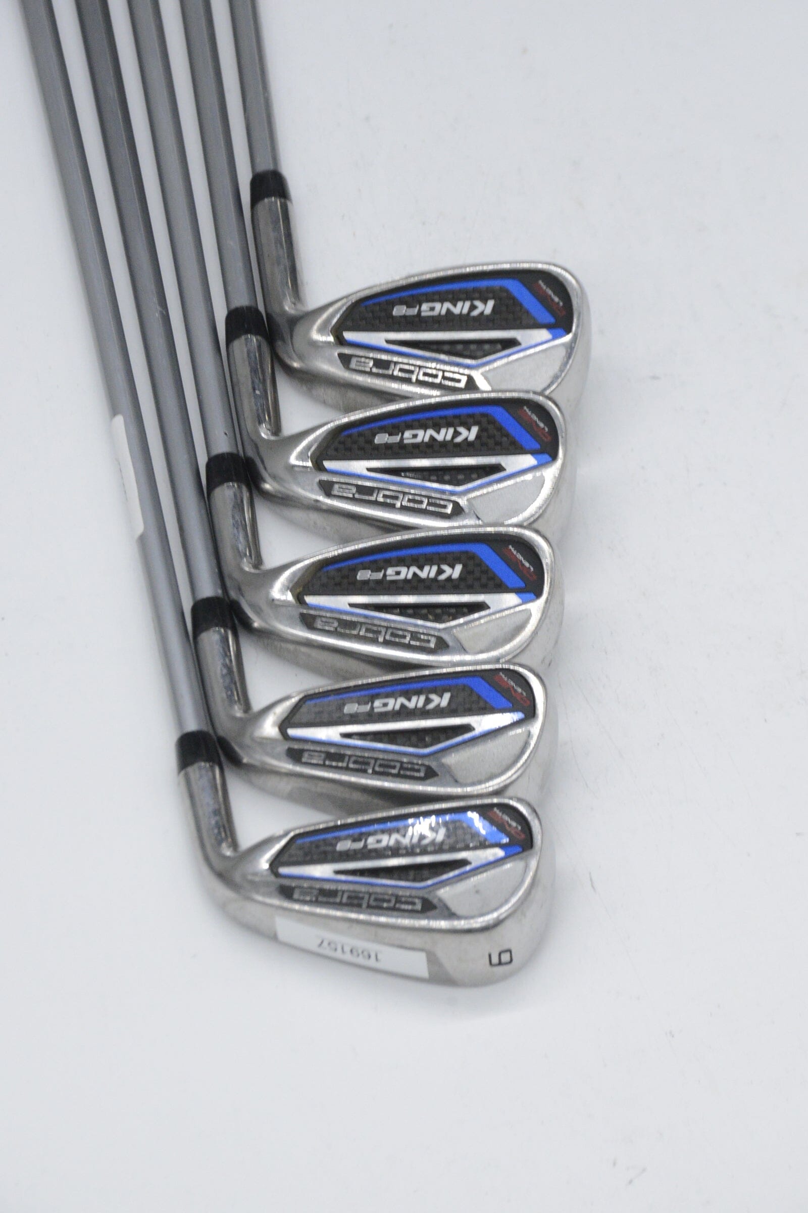 Cobra King F8 One Length 6-PW Iron Set R Flex -0.5" Golf Clubs GolfRoots