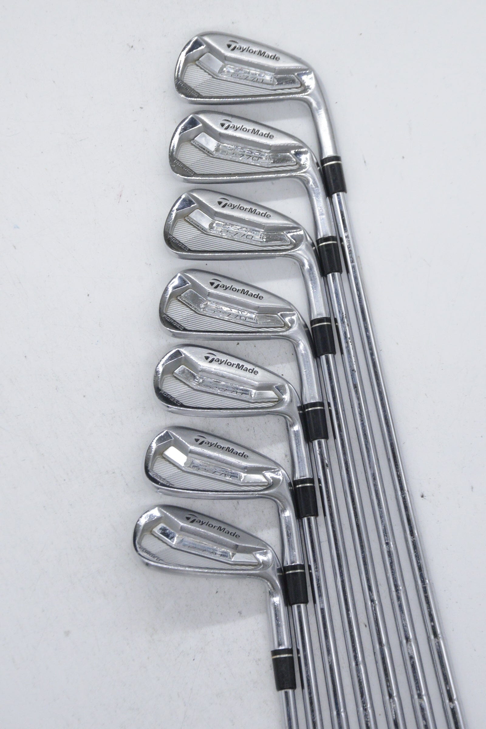 TaylorMade P770 2017 4-PW Iron Set S Flex Std Length Golf Clubs GolfRoots