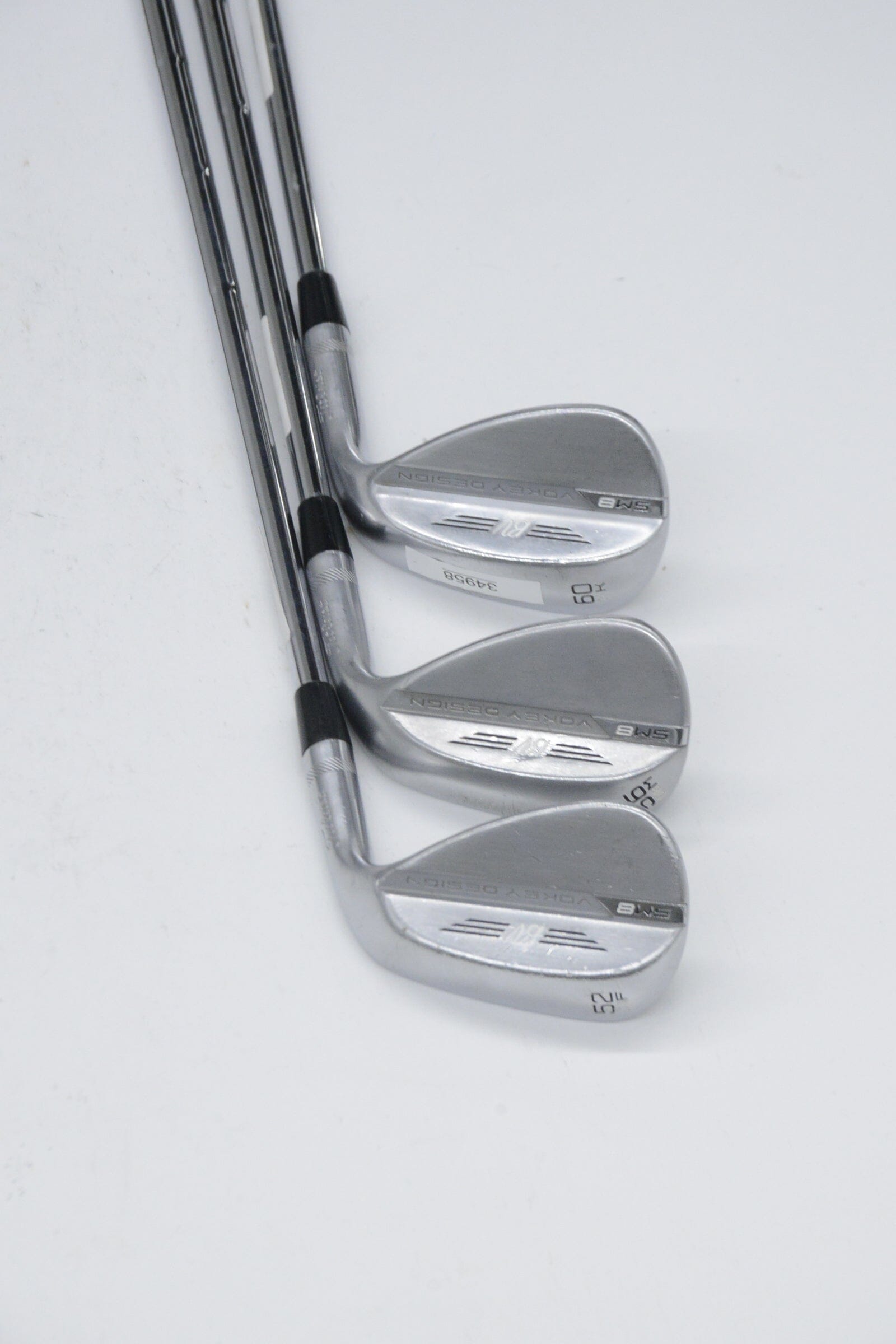 Titleist Vokey SM8 Tour Chrome 52, 56, 60 Degree Wedge Set Wedge Flex Golf Clubs GolfRoots