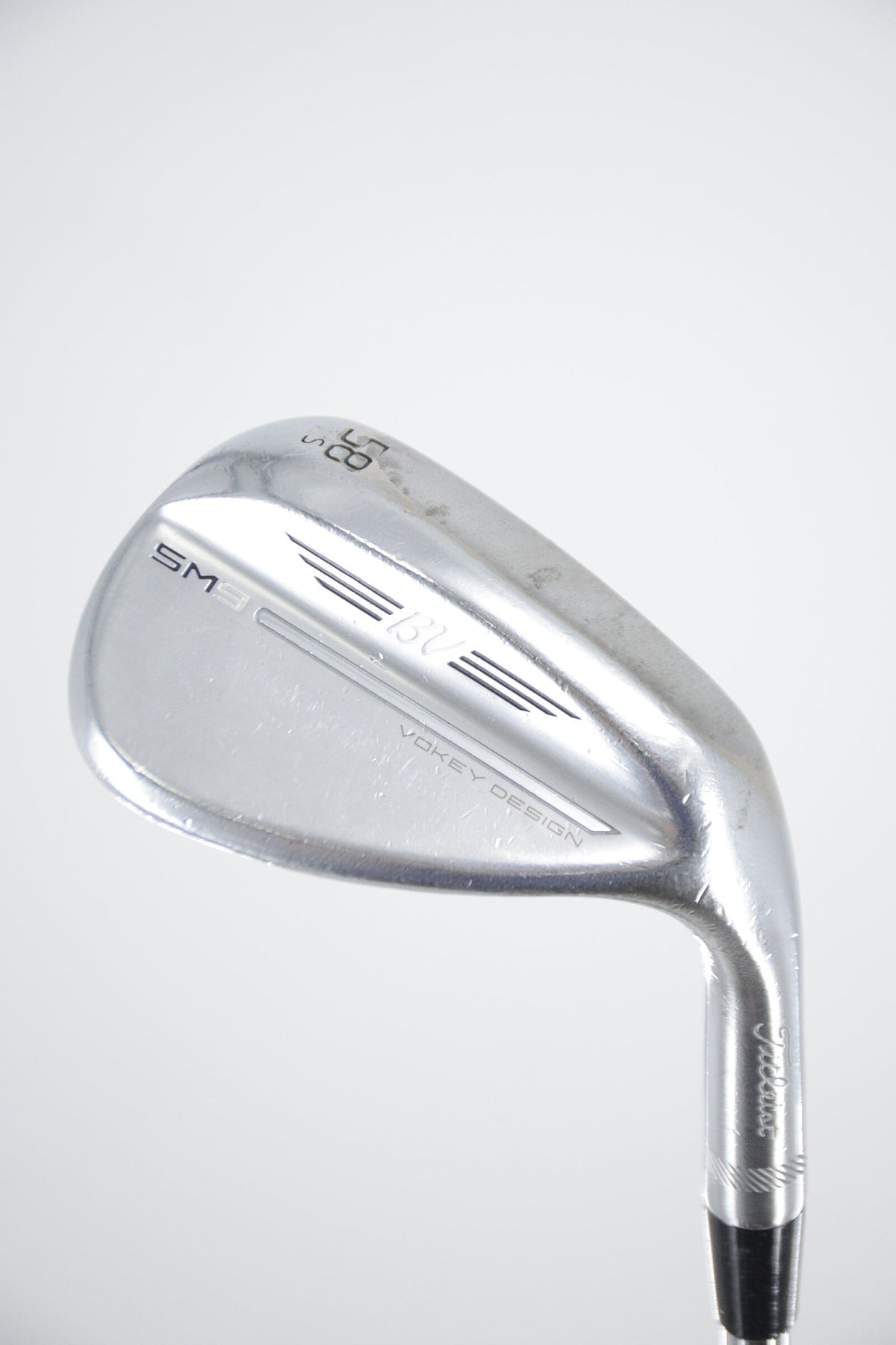 Titleist Vokey SM9 Tour Chrome 58 Degree Wedge Wedge Flex 34.75" Golf Clubs GolfRoots