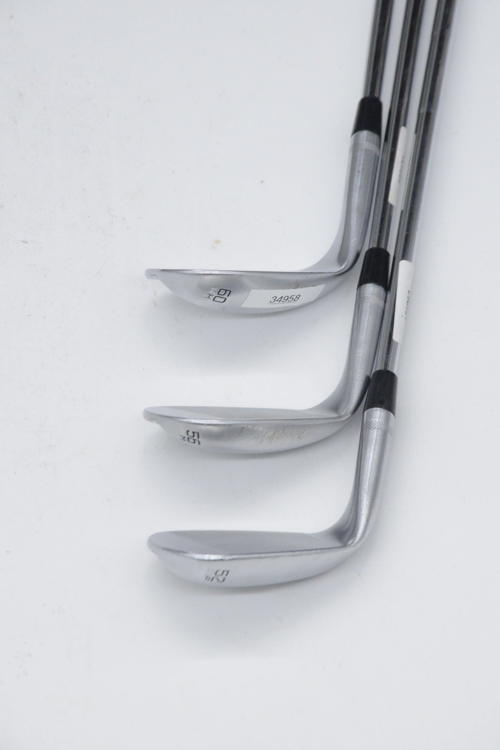 Titleist Vokey SM8 Tour Chrome 52, 56, 60 Degree Wedge Set Wedge Flex Golf Clubs GolfRoots