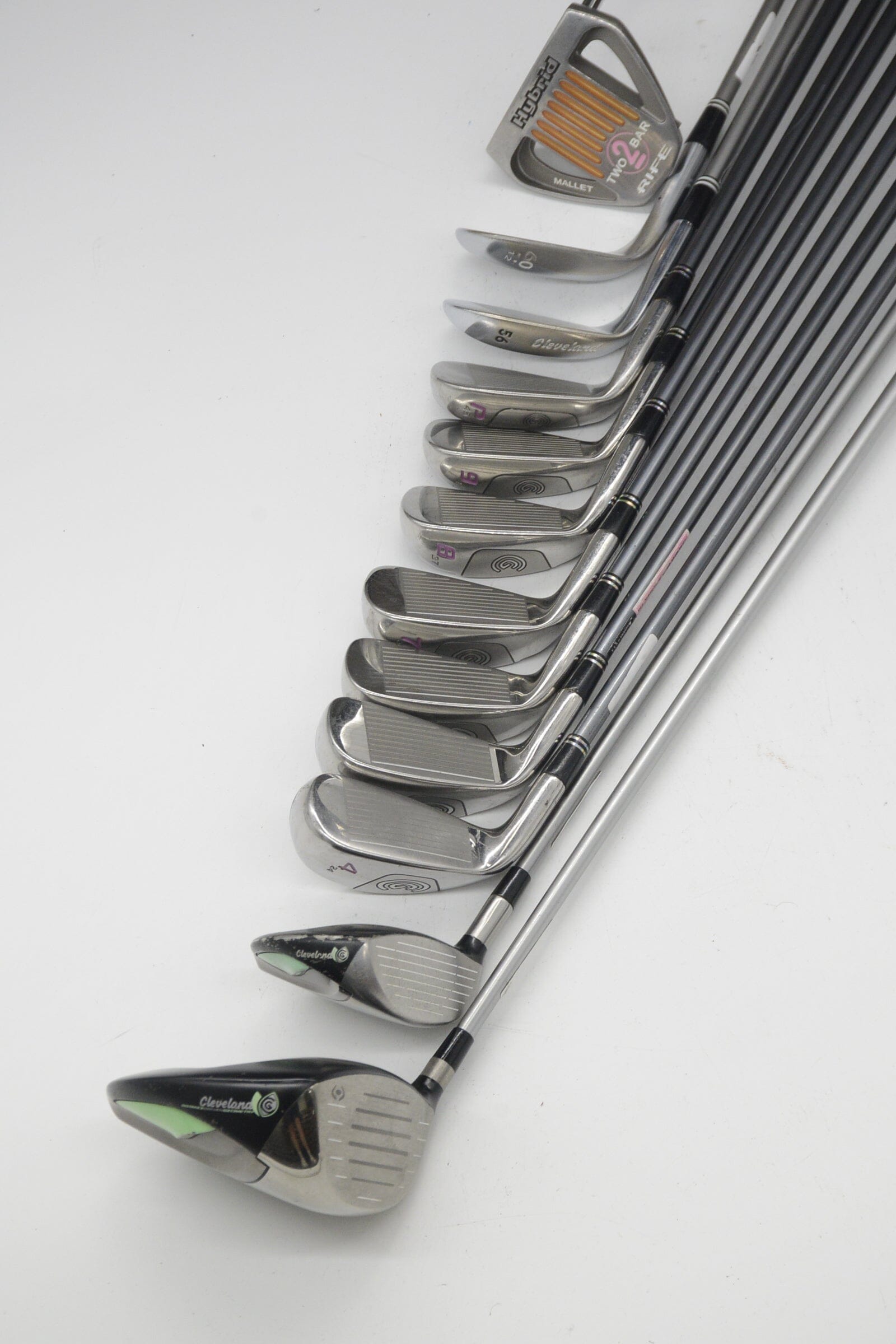 Women's Cleveland Hibore Mixed Full Set W Flex -0.25" Golf Clubs GolfRoots