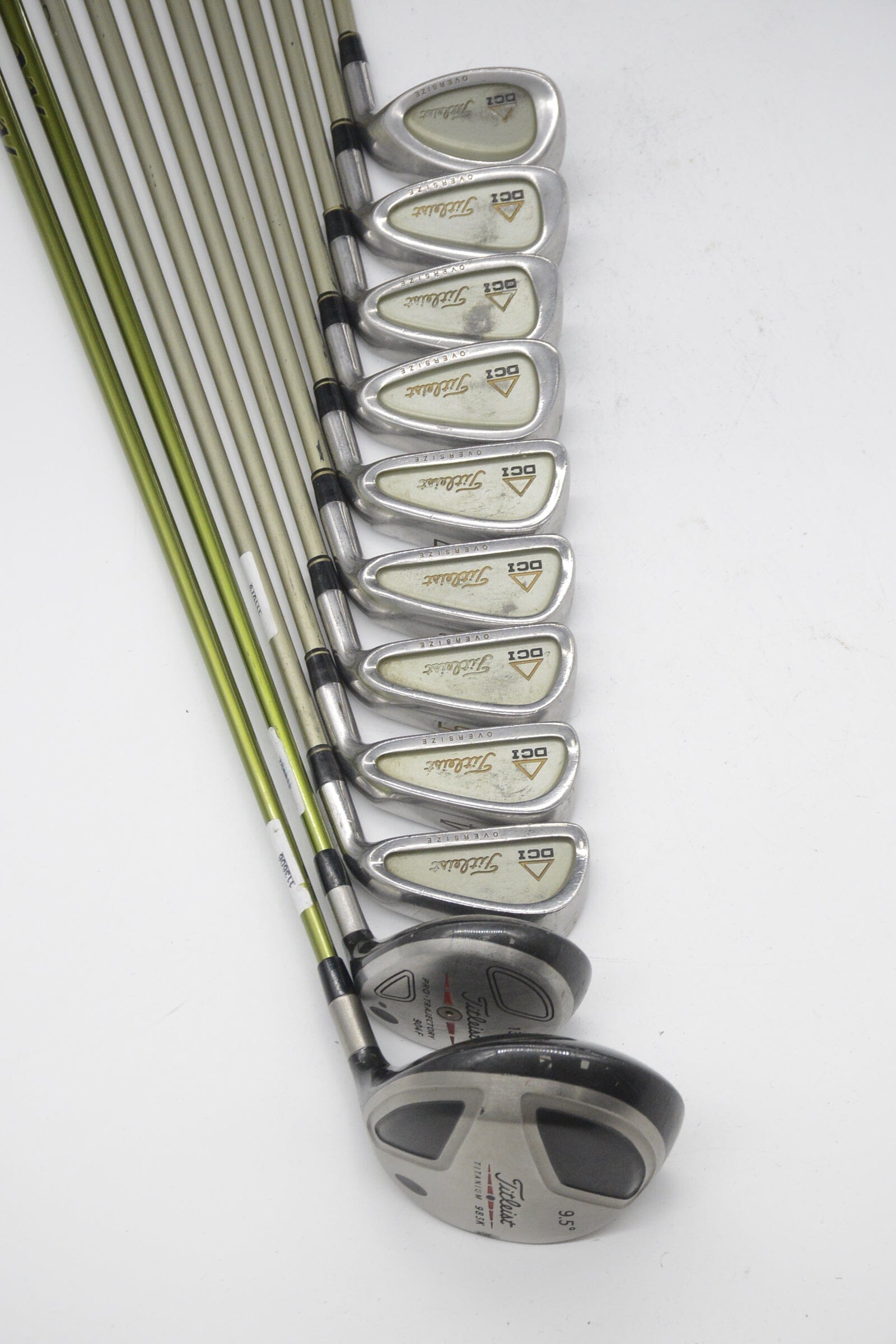 Titleist DCI Oversize Mixed Full Set S Flex -0.75" Golf Clubs GolfRoots