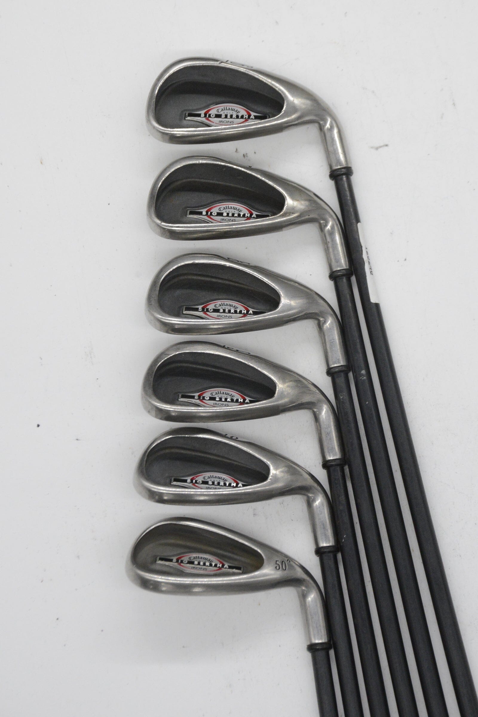 Callaway Big Bertha 2002 6-AW Iron Set SR Flex -1" Golf Clubs GolfRoots