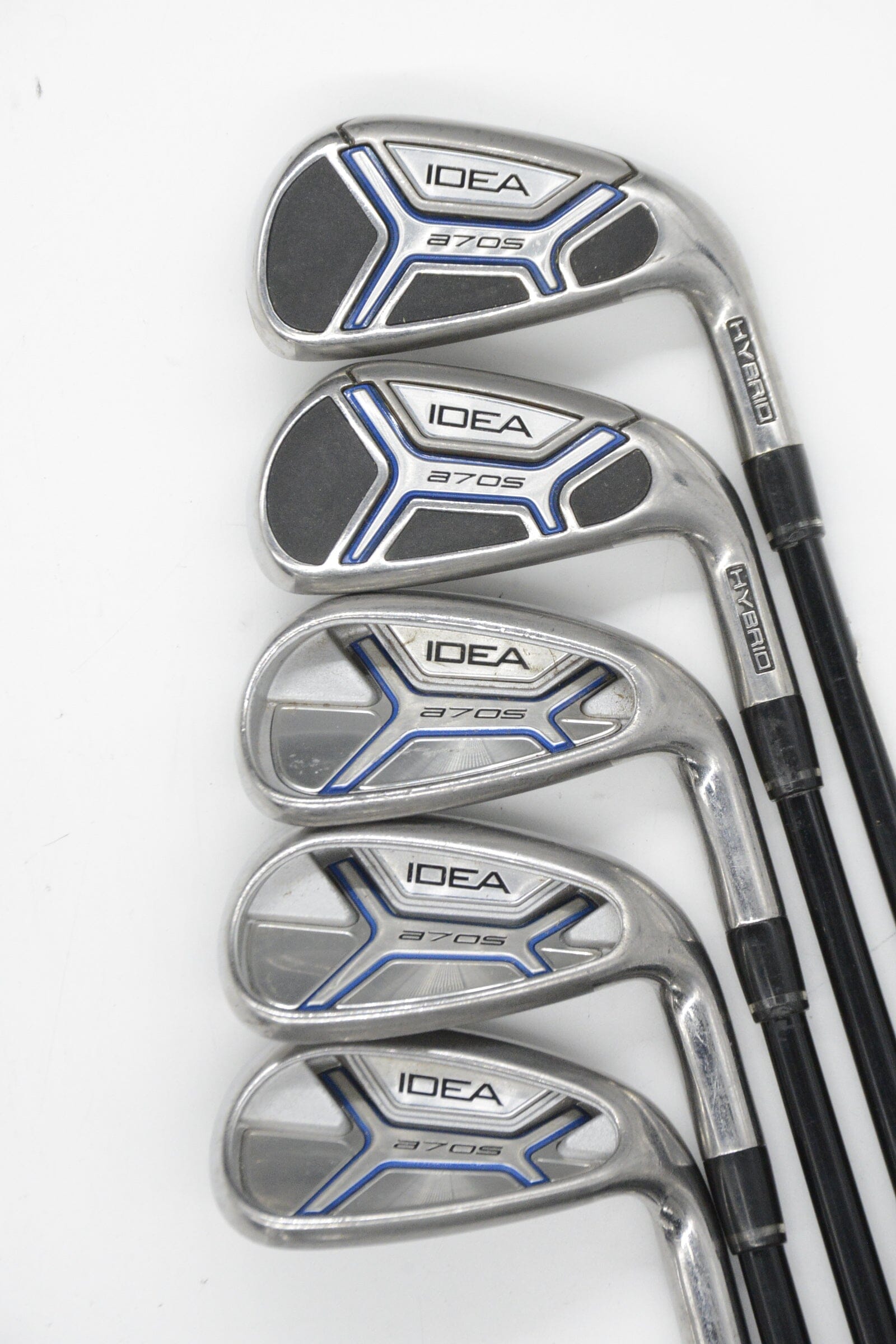 Adams Idea A7Os Hybrid 6-PW Iron Set R Flex Std Length Golf Clubs GolfRoots