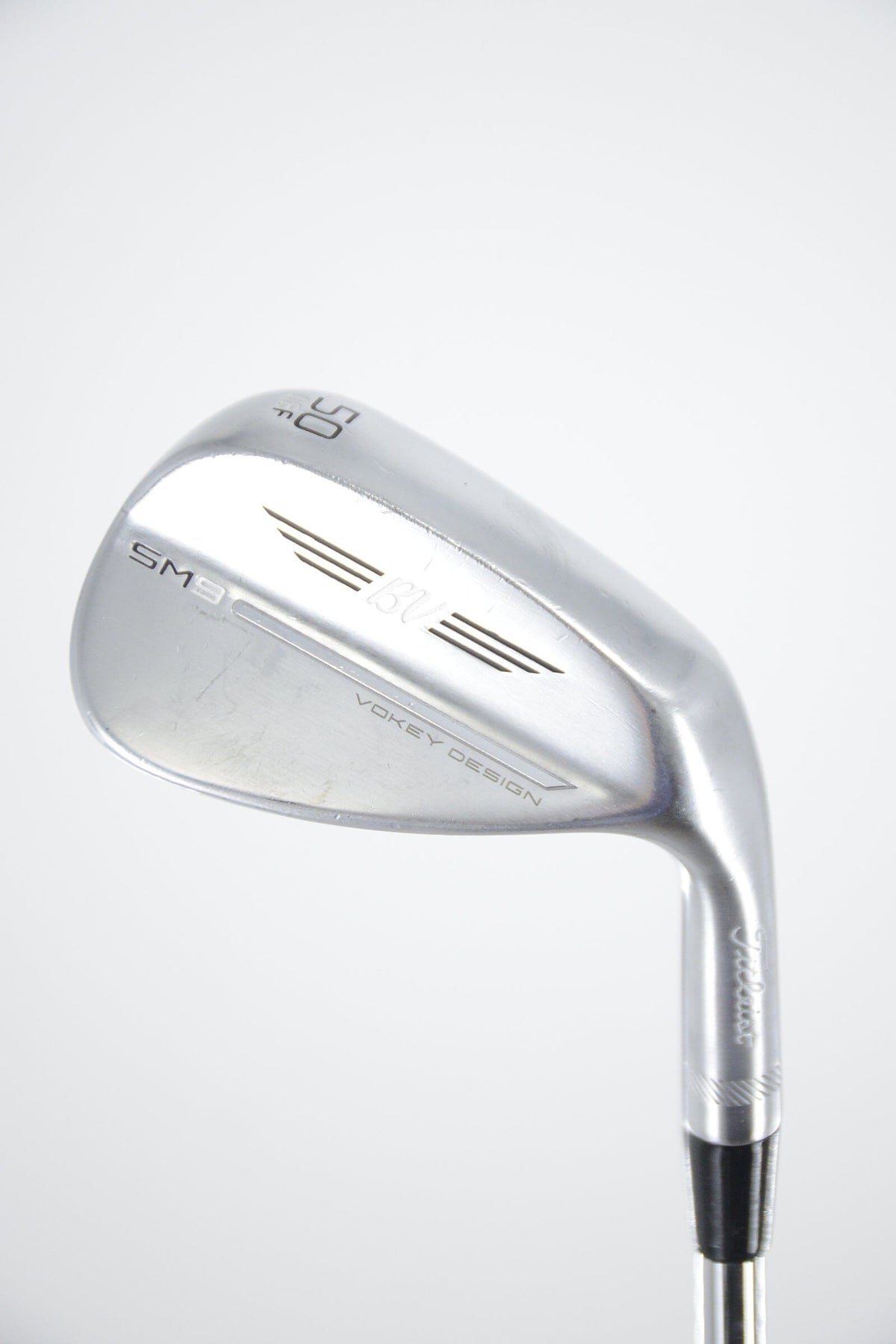 Titleist Vokey SM9 Tour Chrome 50 Degree Wedge S Flex 35.75" Golf Clubs GolfRoots