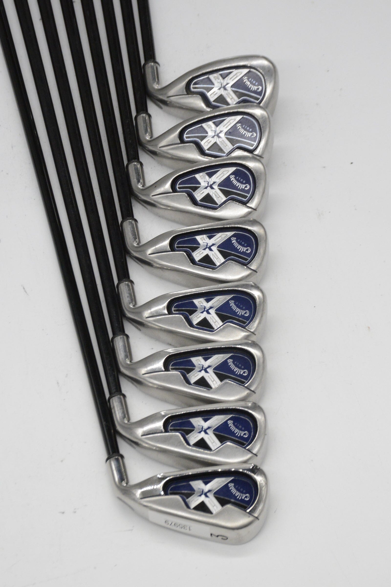 Callaway X-18 3-PW Iron Set R Flex -0.5" Golf Clubs GolfRoots