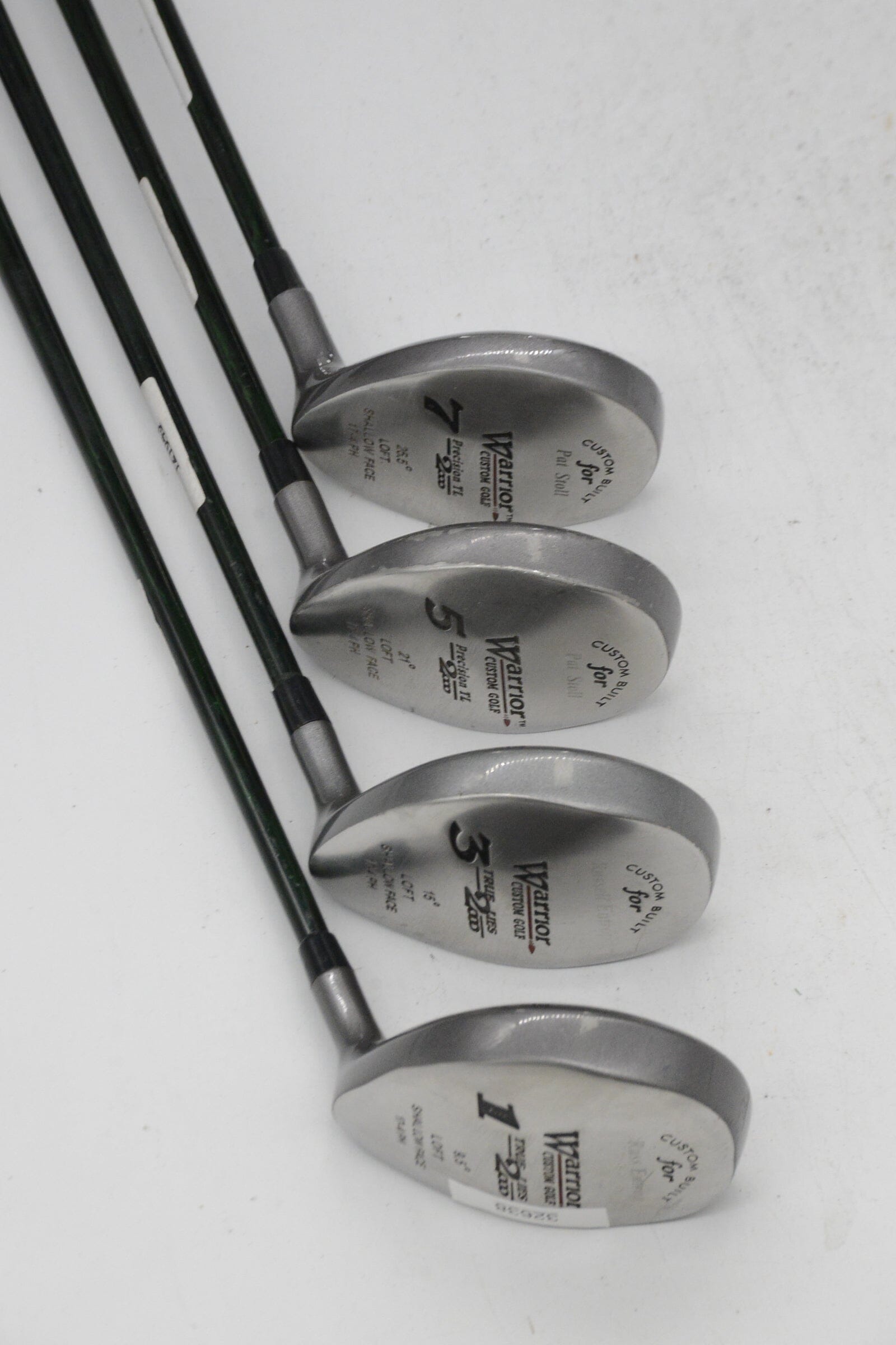 Warrior True Lies 2000 D, 3W, 5W, 7W Wood Set S Flex Golf Clubs GolfRoots