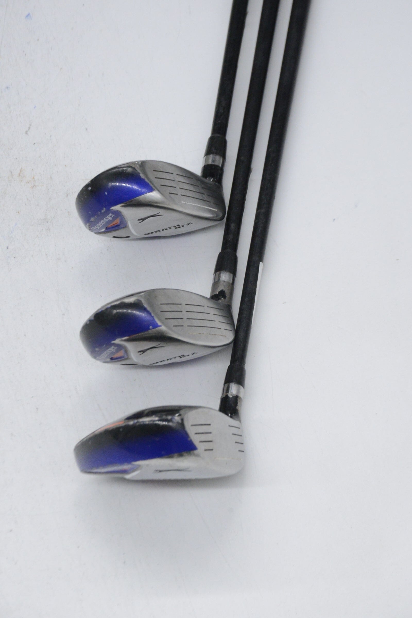 Slazenger Wrath ATX 3W, 3H, 4H Wood Set Uniflex Golf Clubs GolfRoots