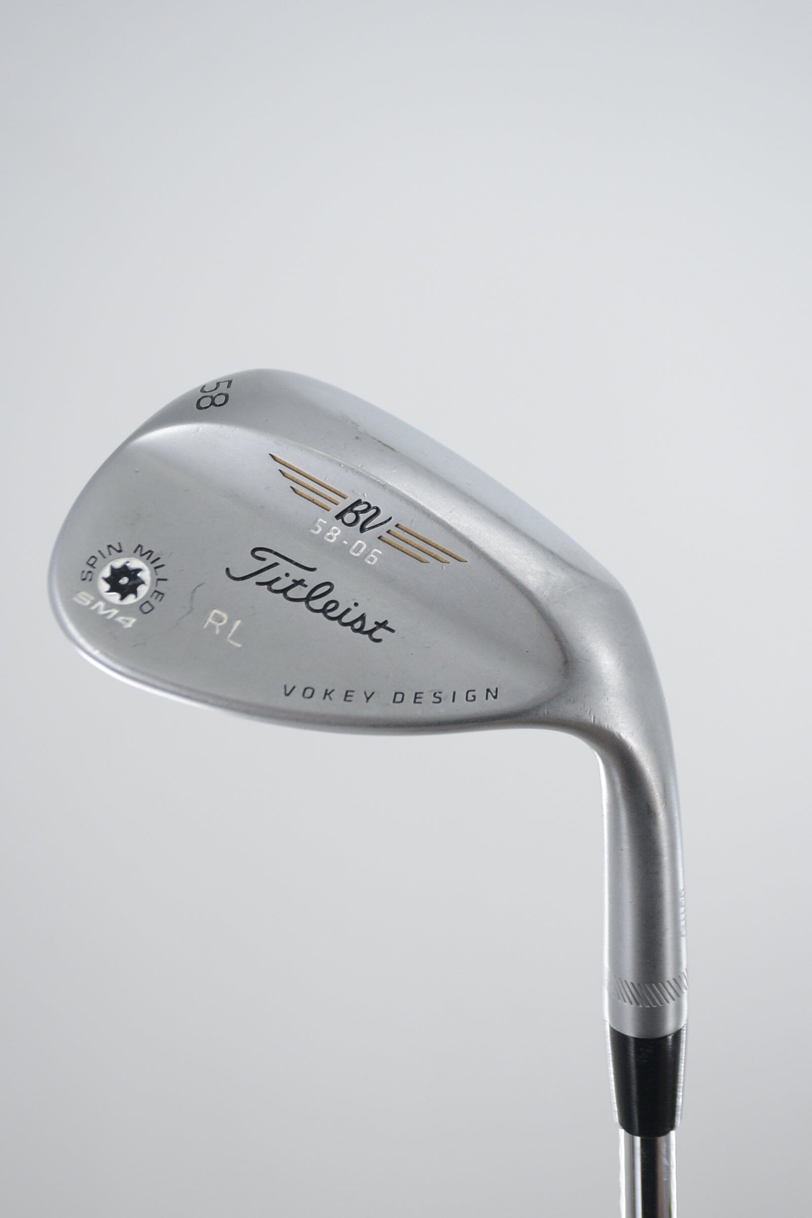 Titleist Vokey SM4 Tour Chrome 58 Degree Wedge S Flex 35" Golf Clubs GolfRoots