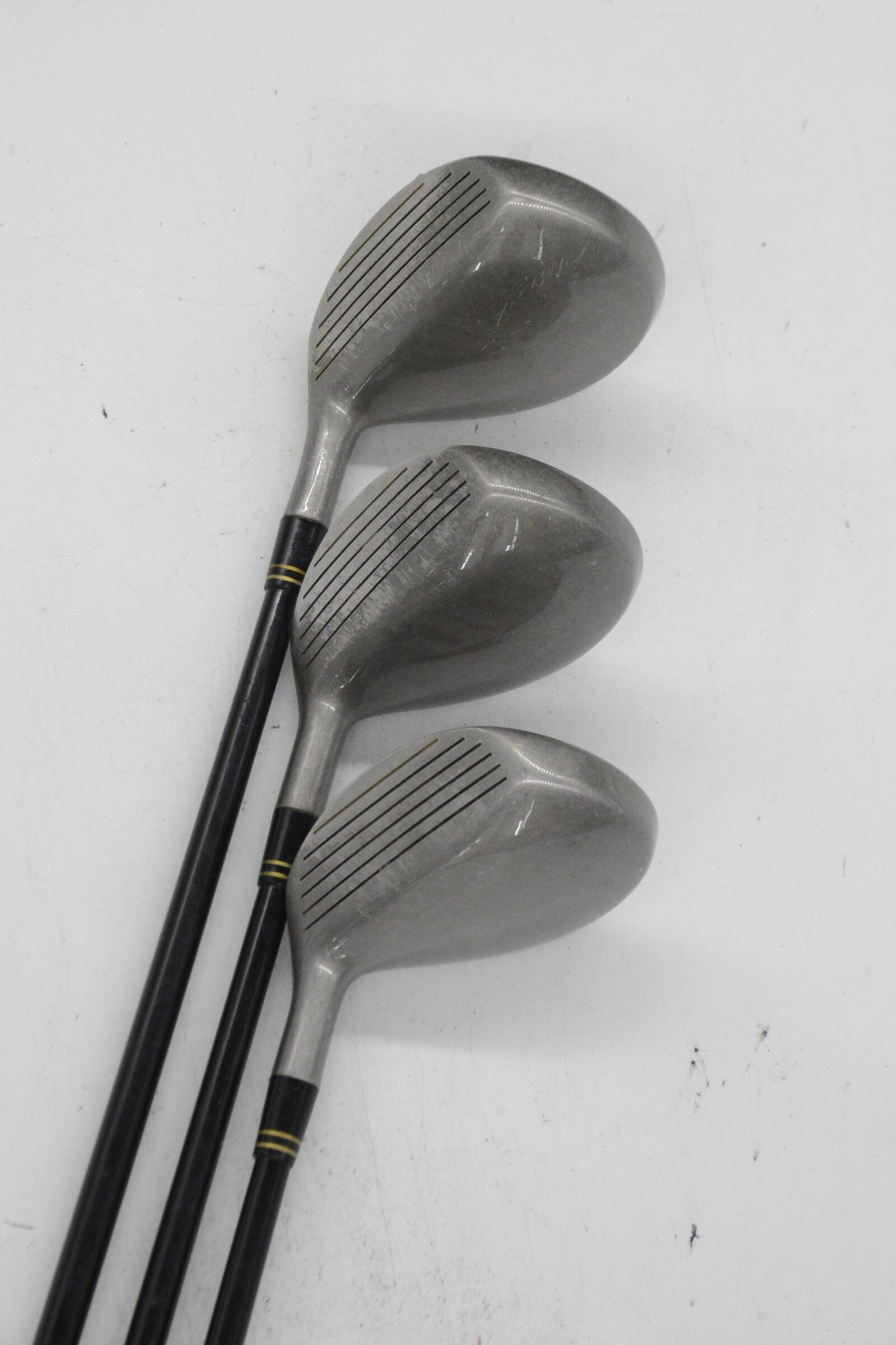 Square Two Rough Relief 7W, 9W, 11W Wood Set S Flex Golf Clubs GolfRoots