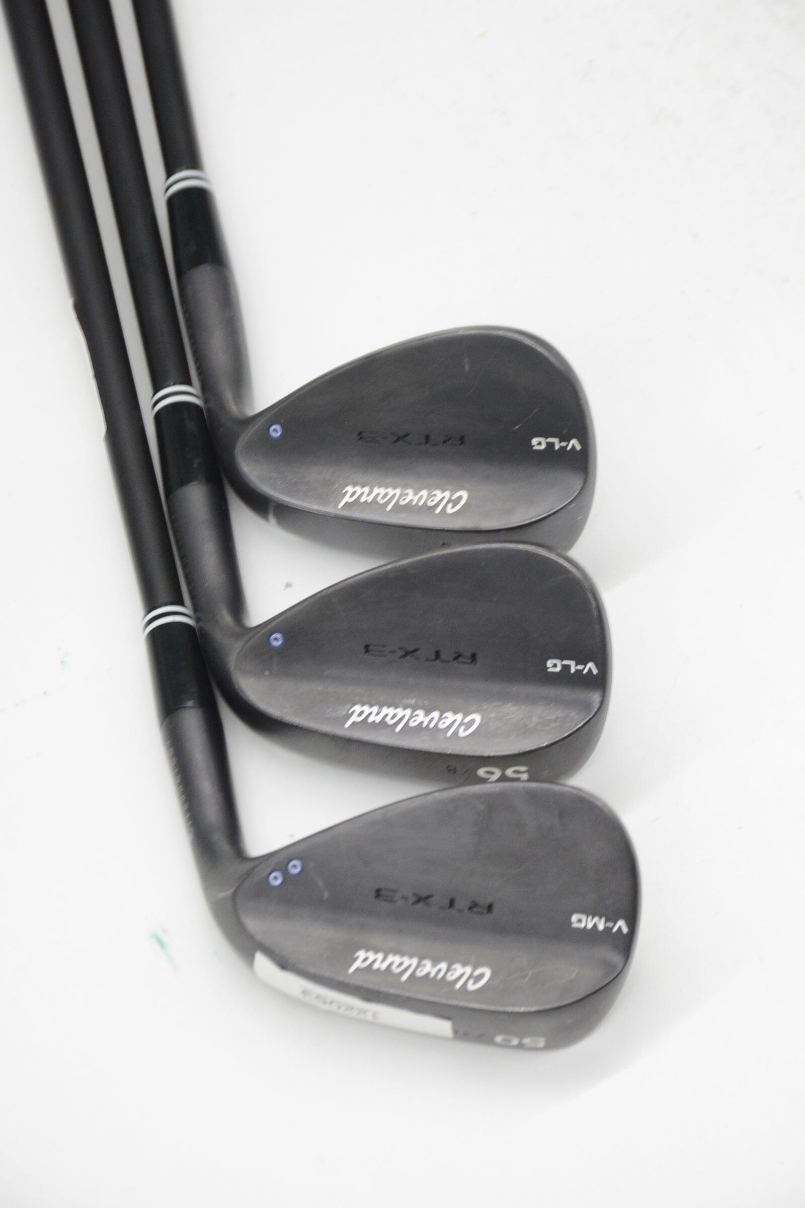 Cleveland RTX 3 Black Satin 50, 56, 60 Degree Wedge Set Wedge Flex Golf Clubs GolfRoots