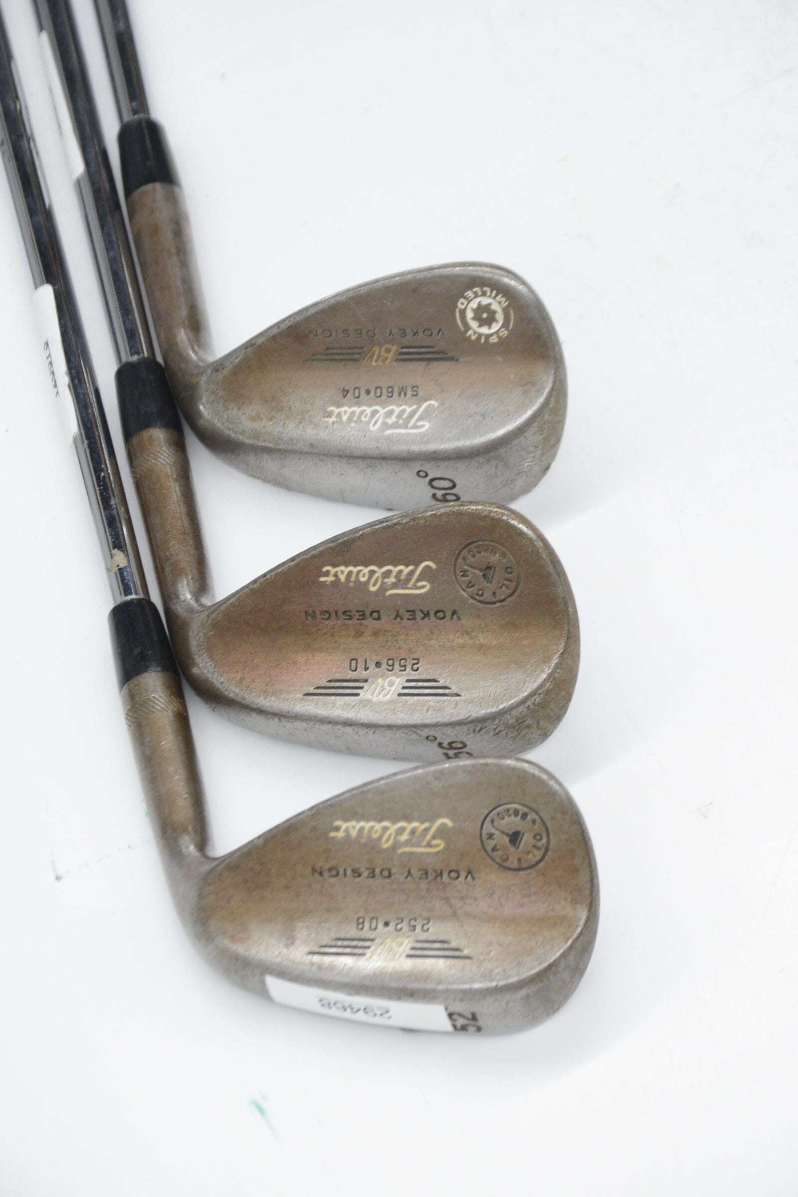 Titleist Vokey Oil Can 52, 56, 60 Degree Wedge Set Wedge Flex Golf Clubs GolfRoots