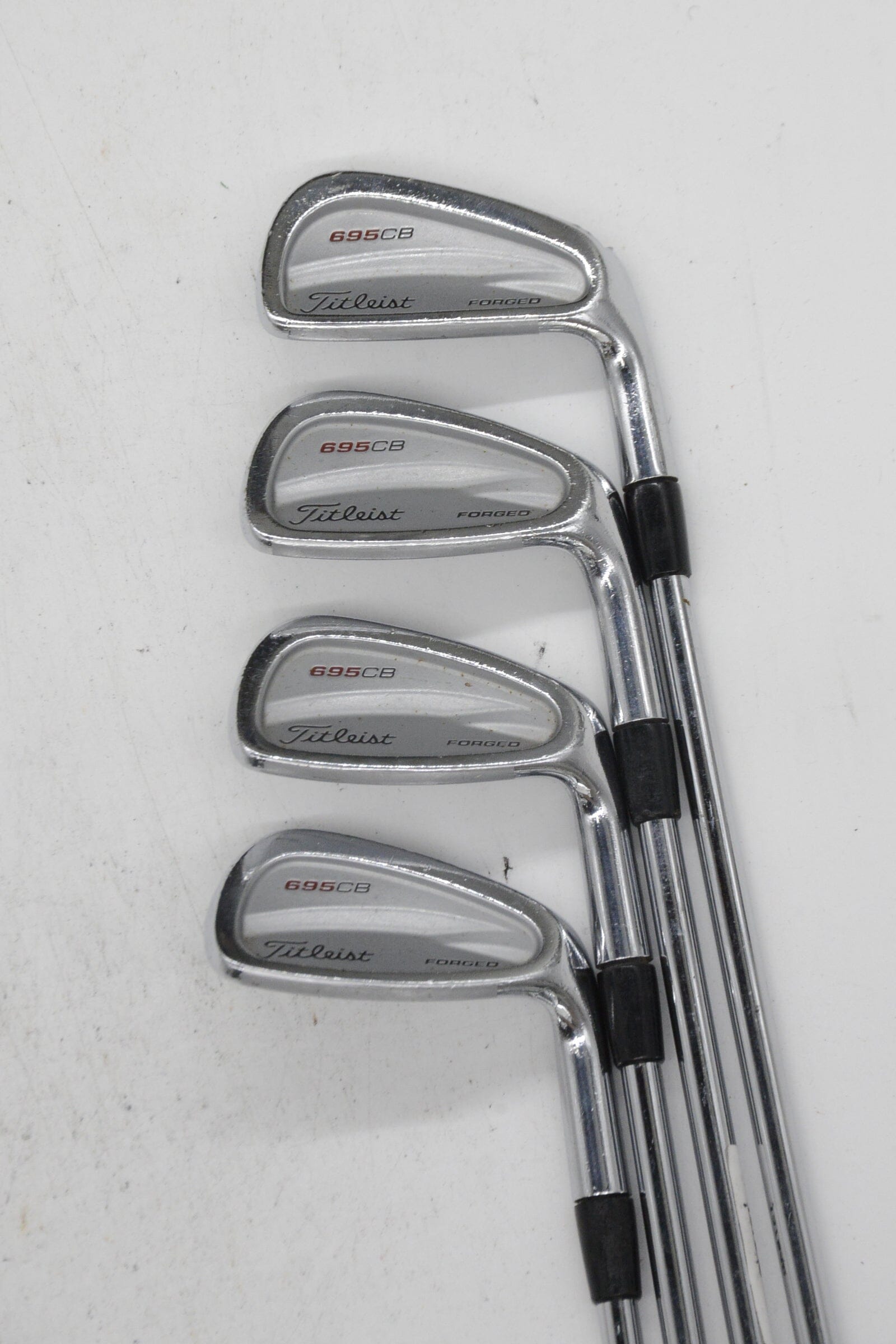 Titleist 695 CB Forged 7-PW Iron Set S Flex +1.75" Golf Clubs GolfRoots