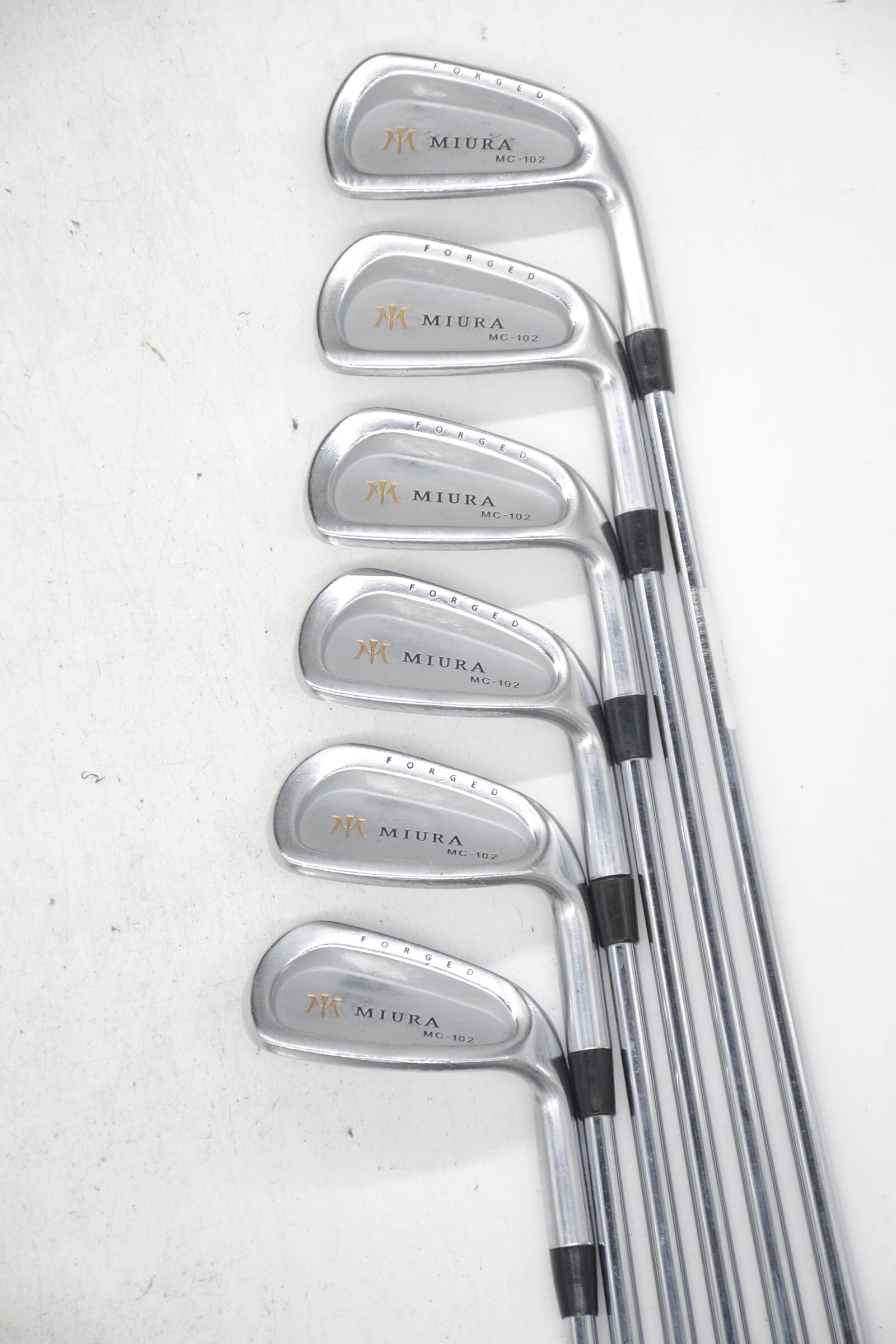 Miura MC-102 5-PW Iron Set S Flex +0.5" Golf Clubs GolfRoots