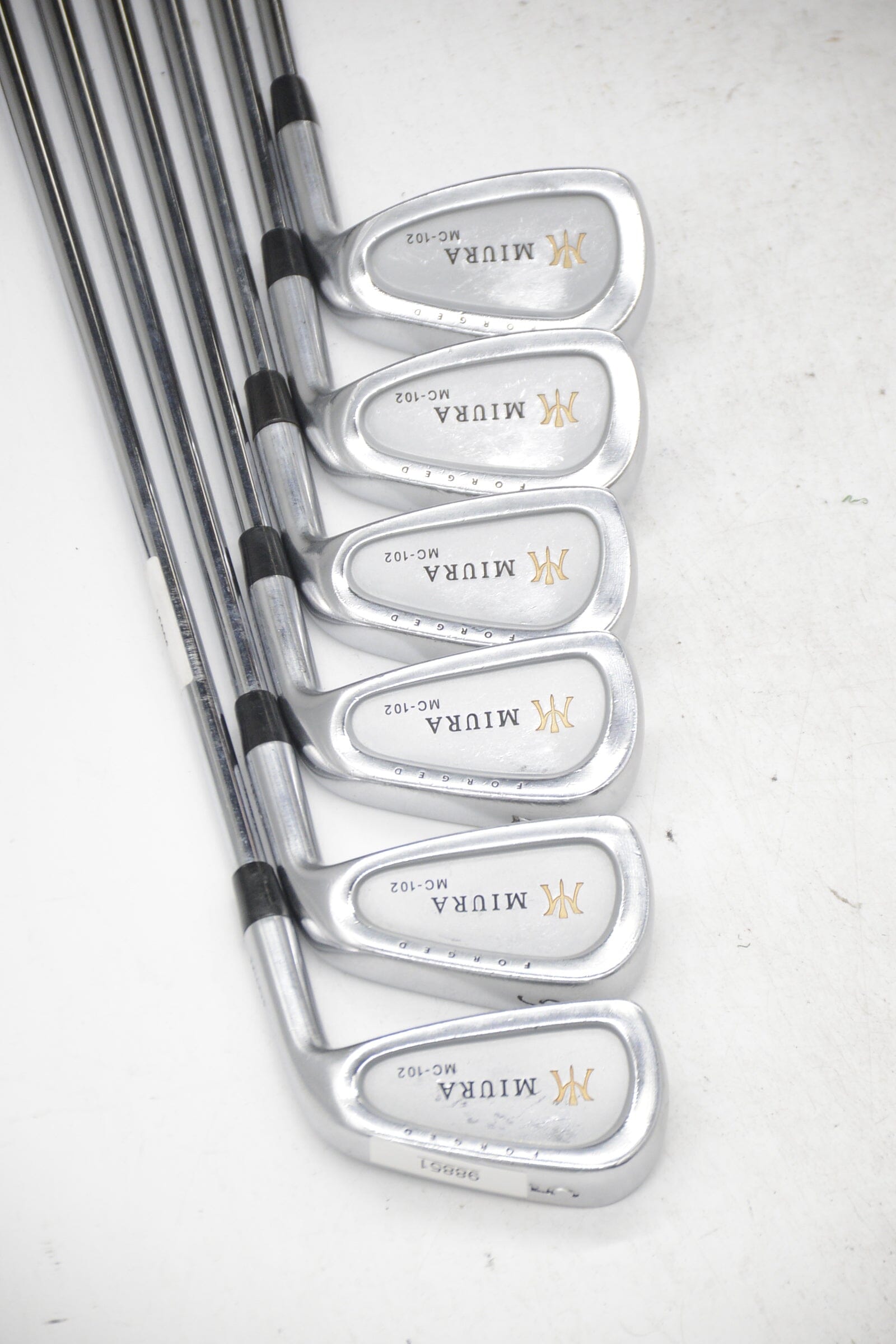 Miura MC-102 5-PW Iron Set S Flex +0.5" Golf Clubs GolfRoots