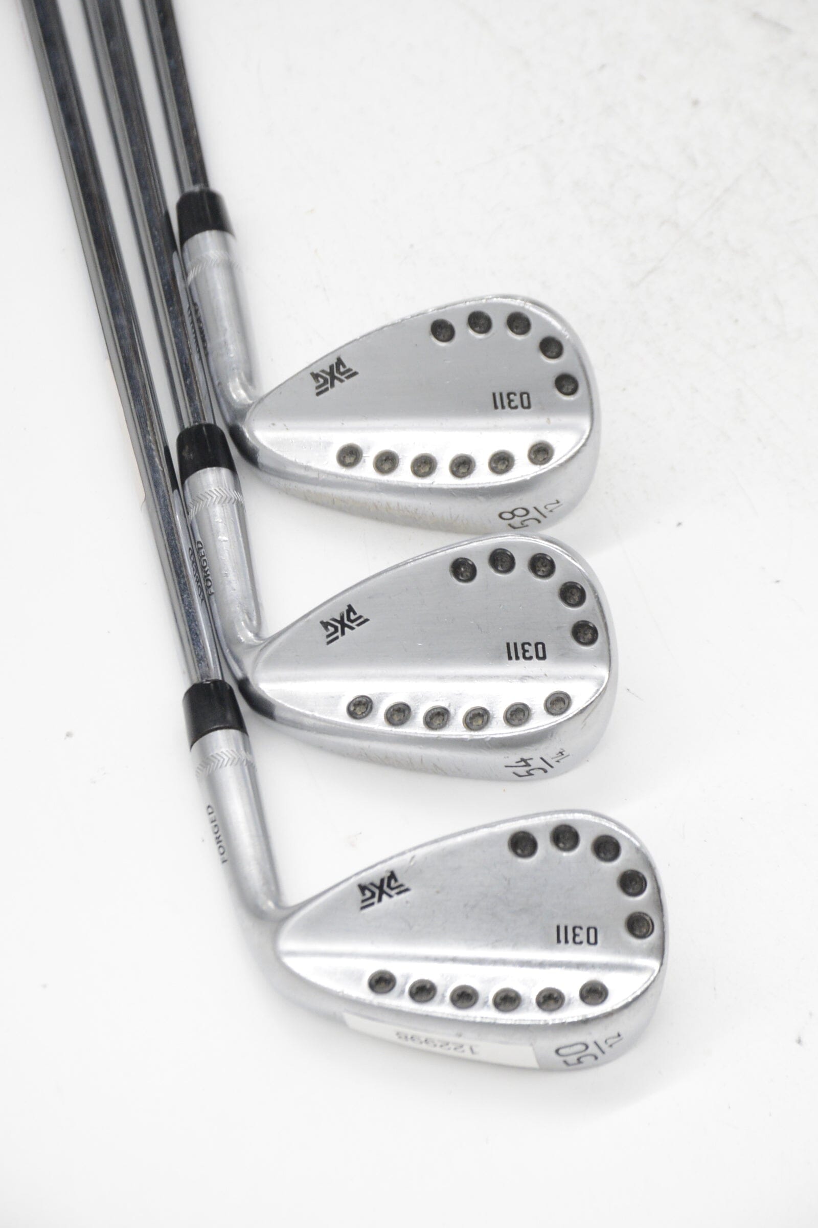 PXG 0311 Forged 50, 54, 58 Degree Wedge Set S Flex Golf Clubs GolfRoots