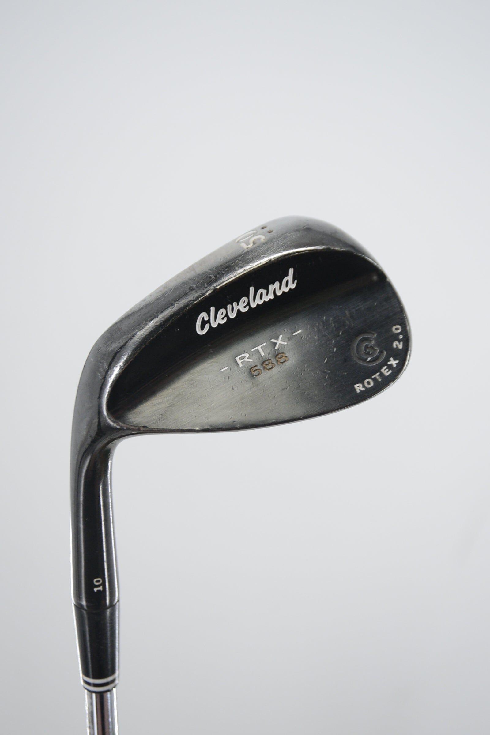 Lefty Cleveland 588 RTX 2.0 CB Black Pearl 50 Degree Wedge S Flex 36.25" Golf Clubs GolfRoots