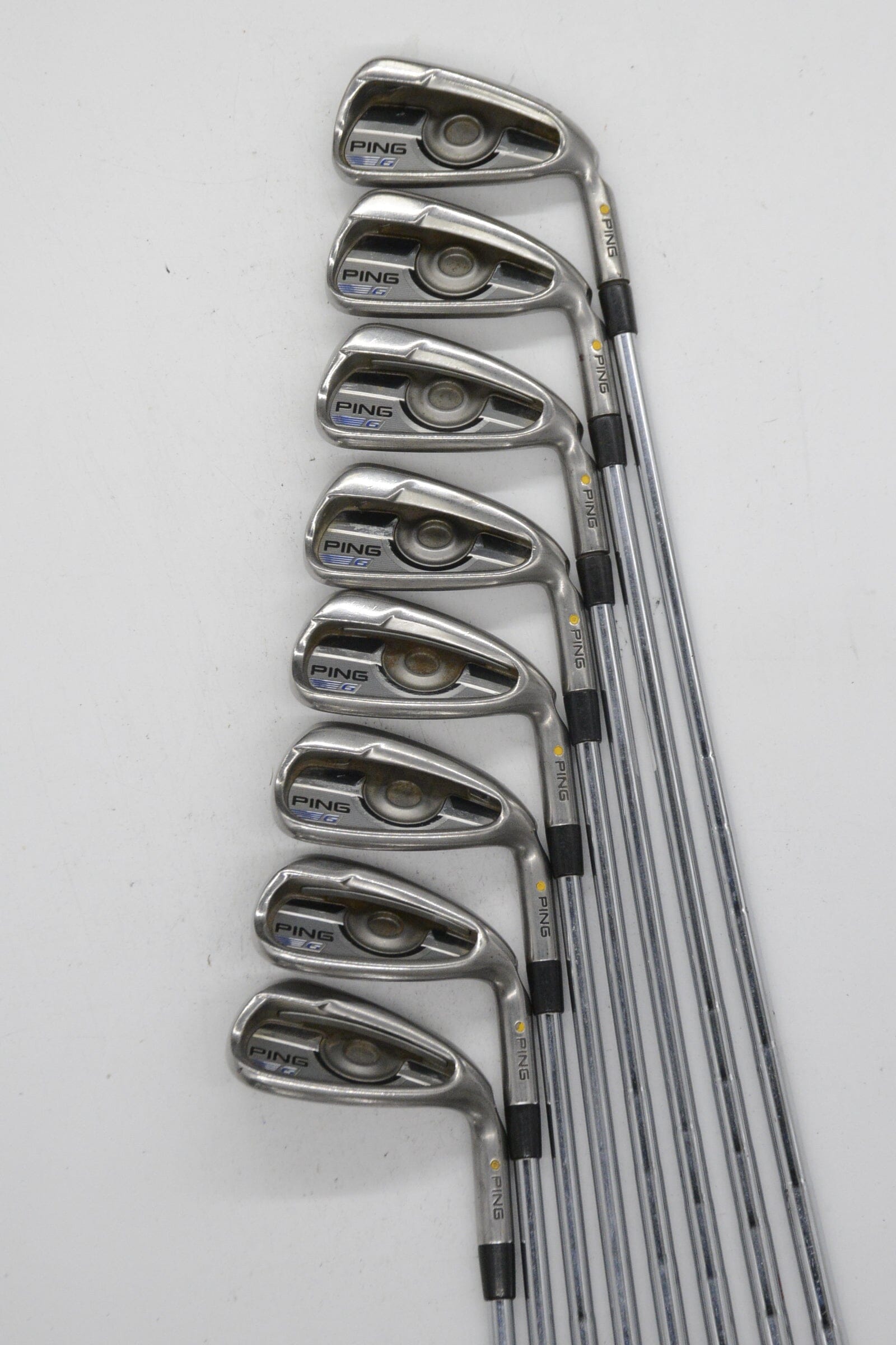 Ping G 4-UW Iron Set S Flex +0.25" Golf Clubs GolfRoots
