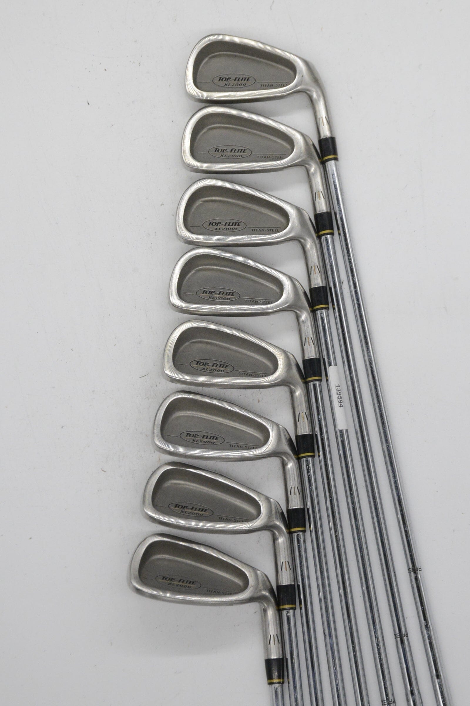 Top Flite XL2000 3-PW Iron Set R Flex -0.25" Golf Clubs GolfRoots