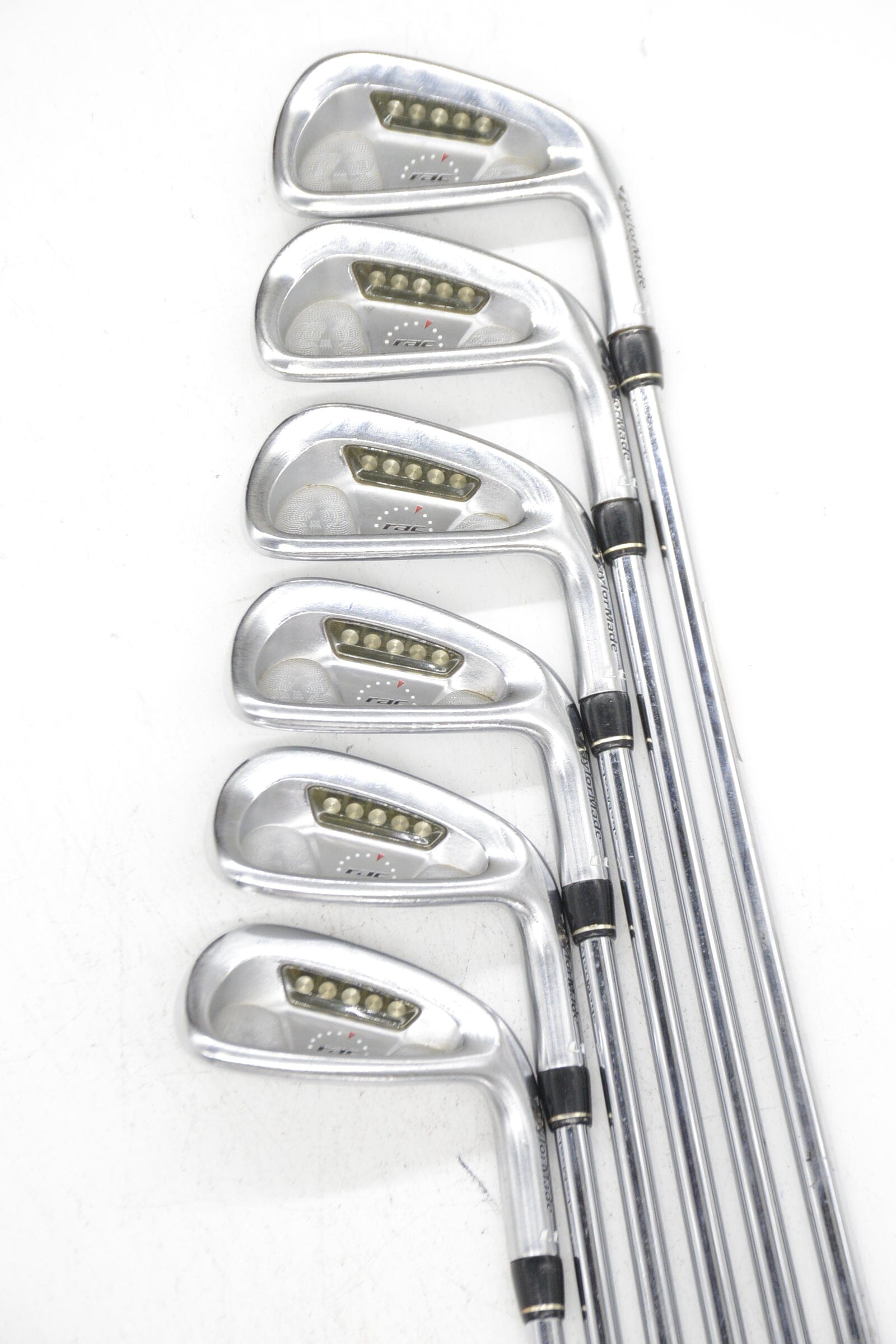TaylorMade Rac LT 4-9 Iron Set S Flex +0.25" Golf Clubs GolfRoots