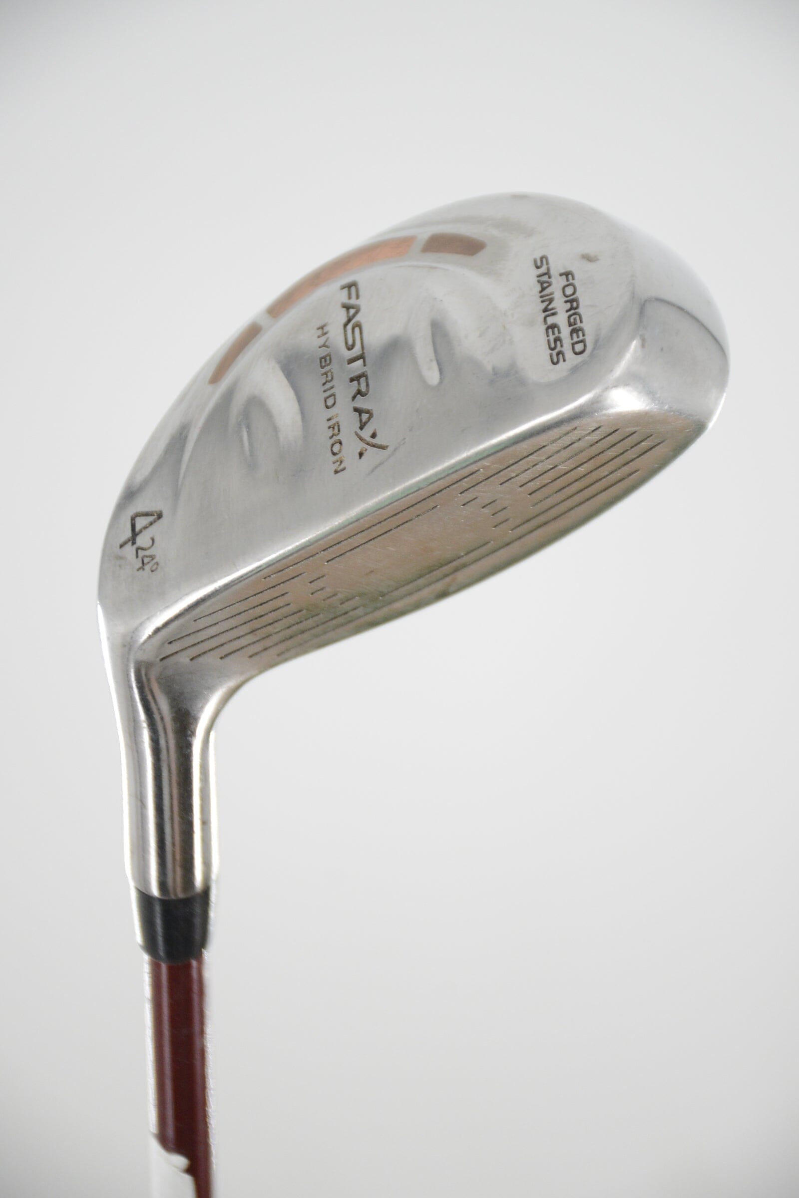 Women's Fastrax Stainless 4 Hybrid W Flex 37.75" Golf Clubs GolfRoots