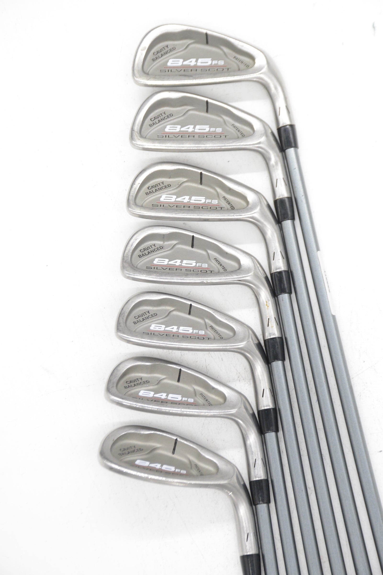 Women's Tommy Armour 845 Fs Silver Scot 5-SW Iron Set W Flex -0.25" Golf Clubs GolfRoots