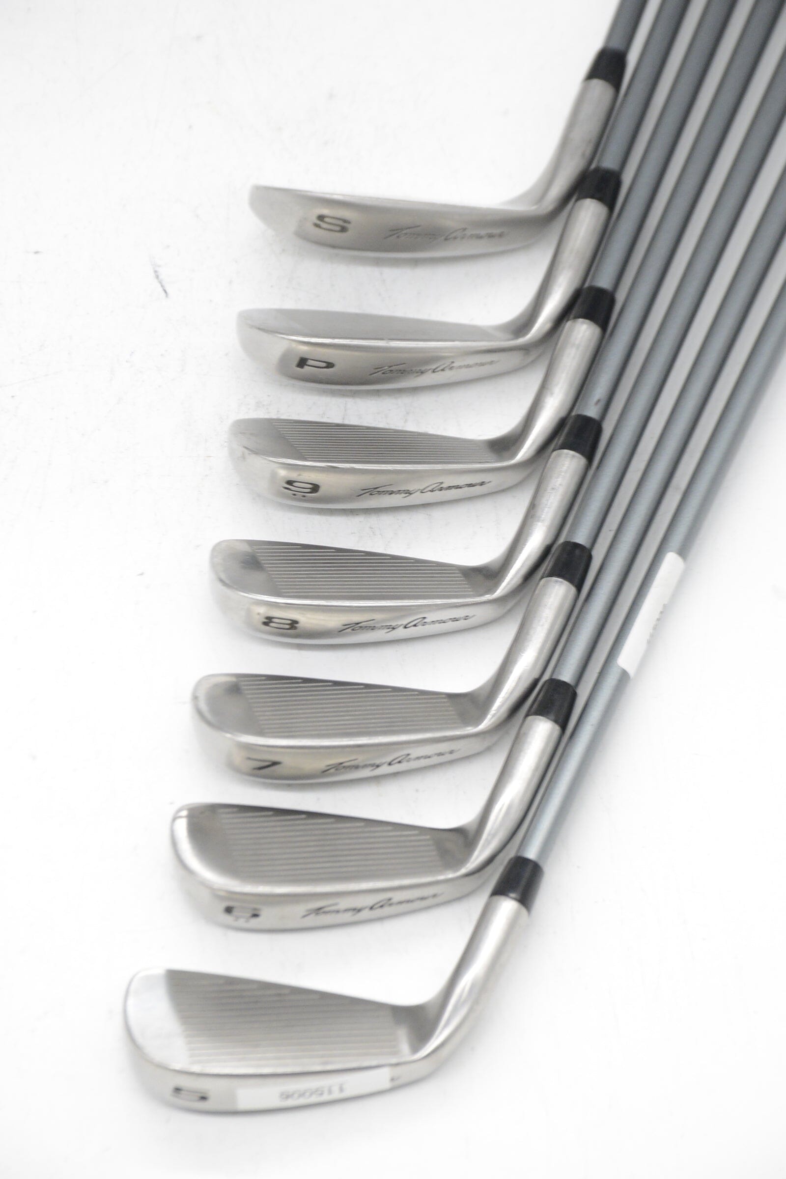 Women's Tommy Armour 845 Fs Silver Scot 5-SW Iron Set W Flex -0.25" Golf Clubs GolfRoots