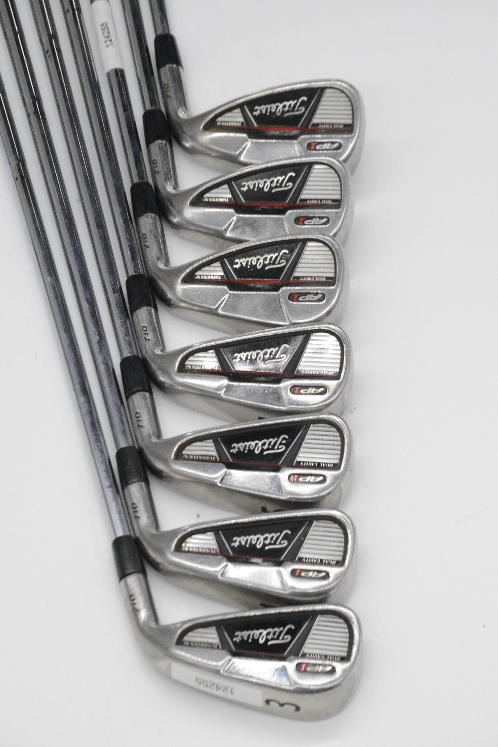 Titleist 710 AP1 3-5, 7-PW Iron Set S Flex +0.5" Golf Clubs GolfRoots