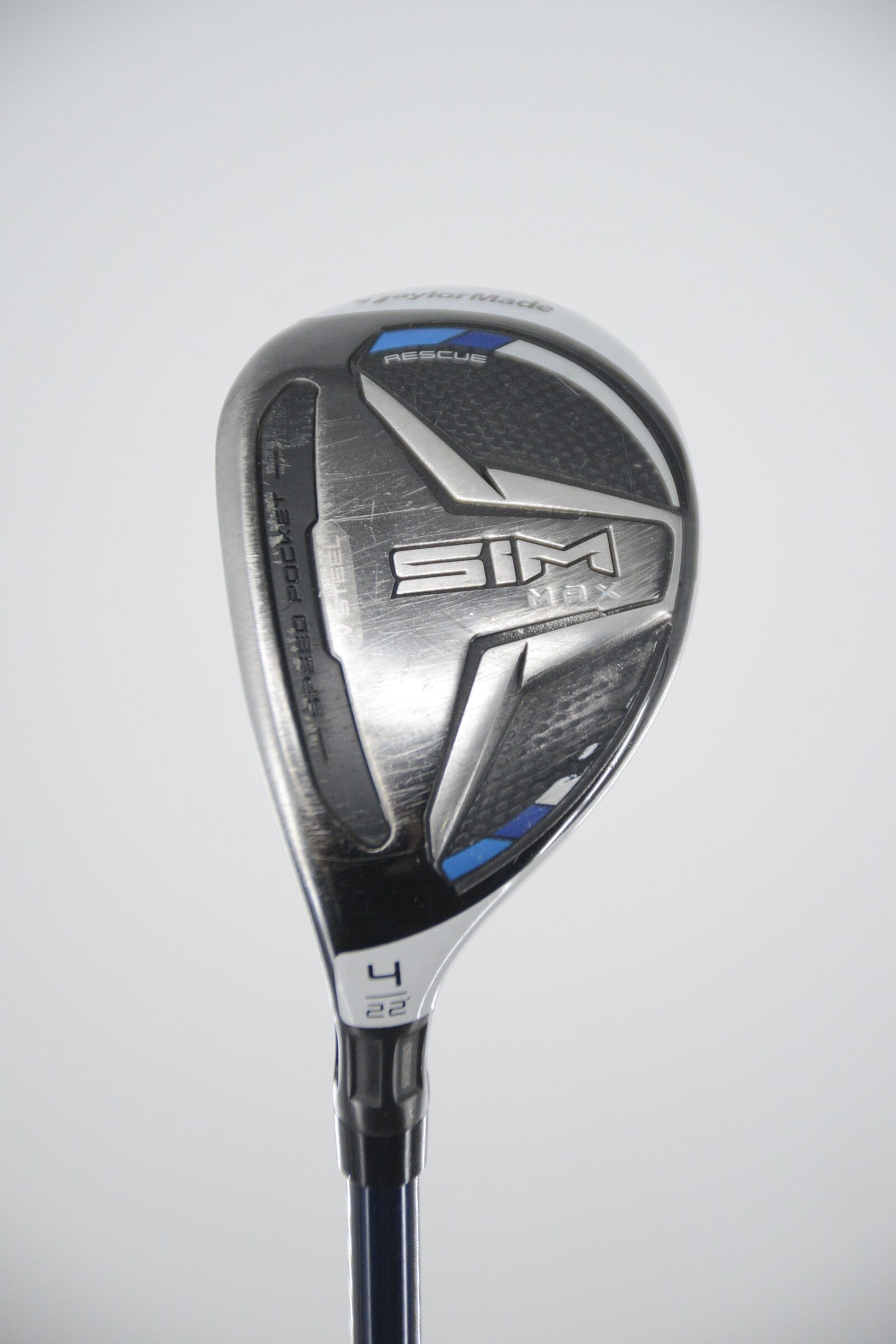 Lefty TaylorMade SIM Max 4 Hybrid S Flex 40" Golf Clubs GolfRoots