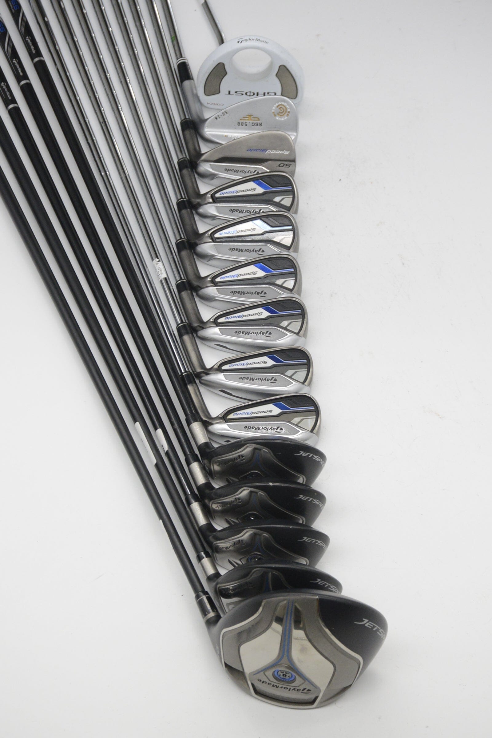 TaylorMade Speedblade Mixed Full Set R Flex +0.25" Golf Clubs GolfRoots