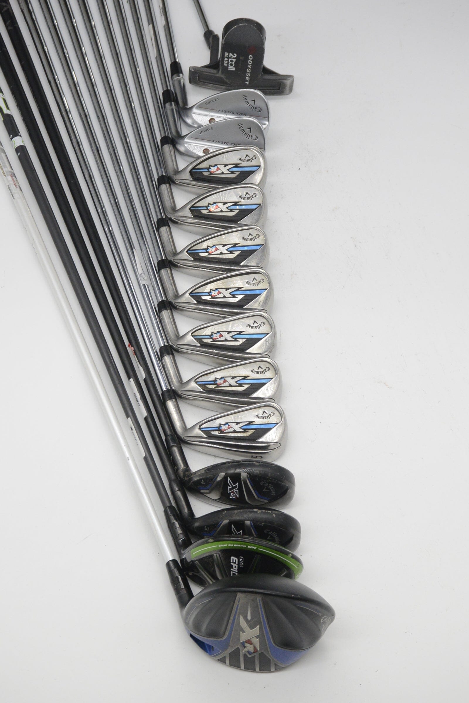 Callaway XR OS Mixed Full Set R Flex +0.25" Golf Clubs GolfRoots