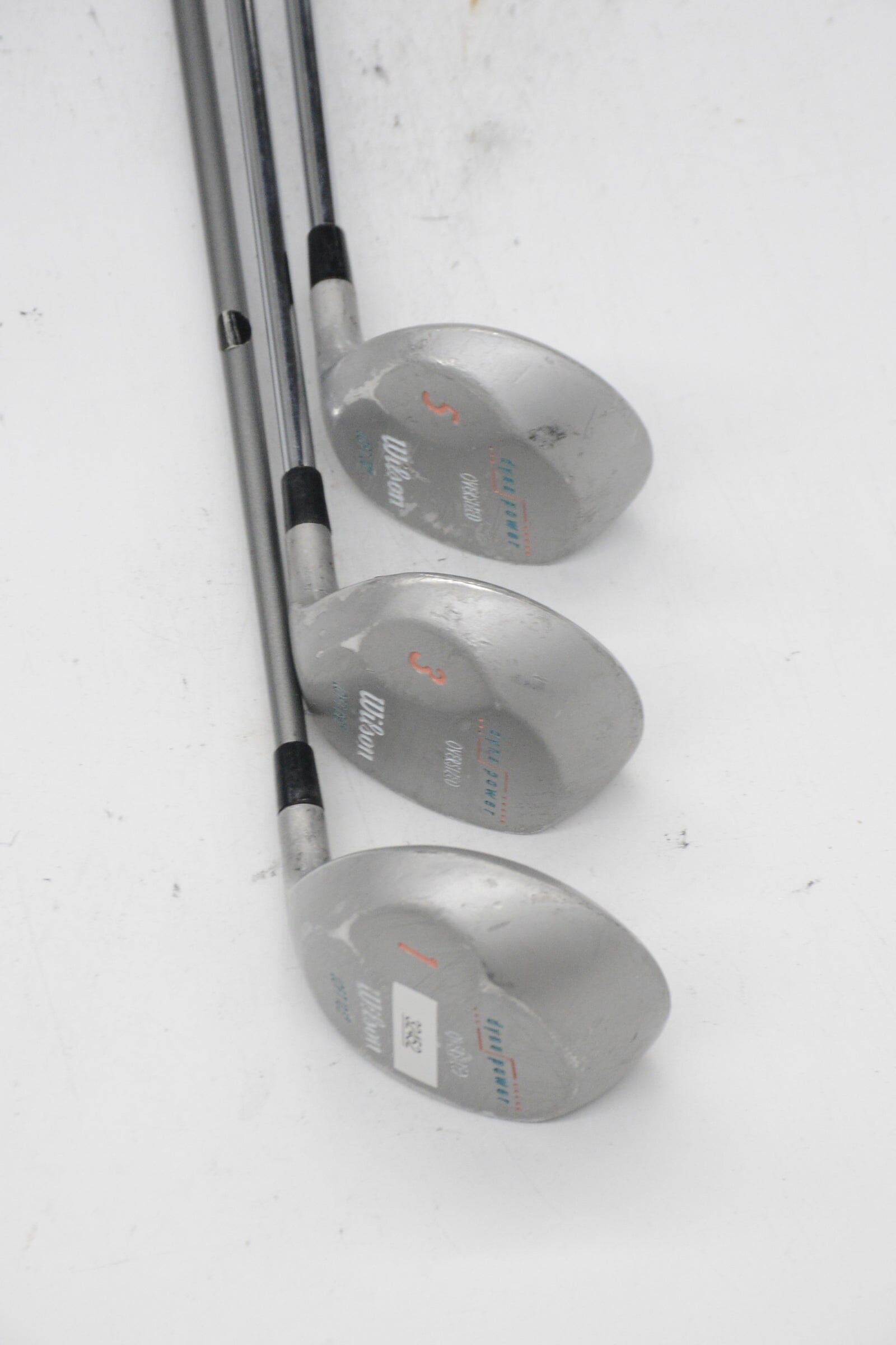 Women's Wilson DynaPwr D, 3W, 5W Wood Set W Flex Golf Clubs GolfRoots