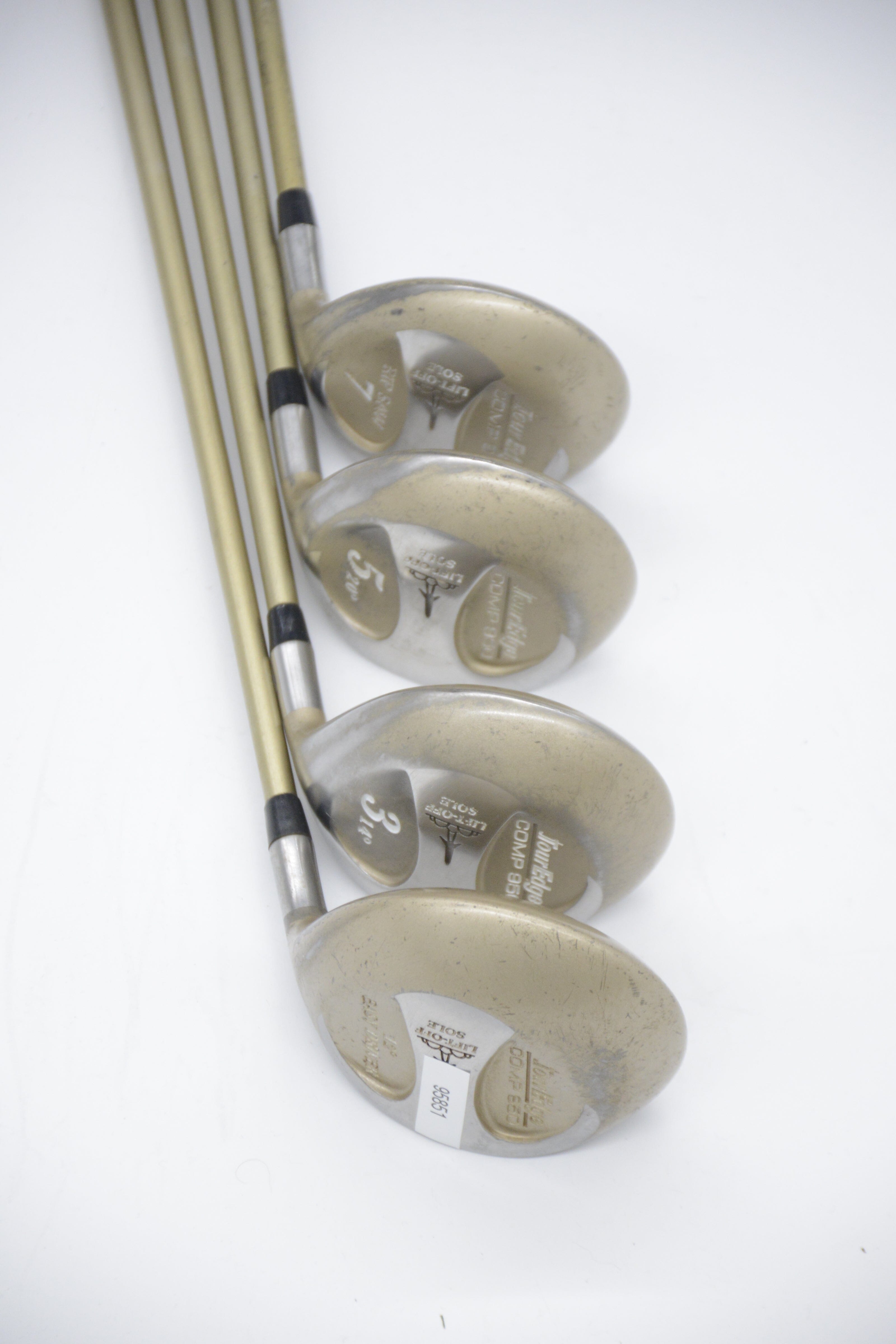 Women's Tour Edge Comp 950 D, 3W, 5W, 7W Wood Set W Flex Golf Clubs GolfRoots