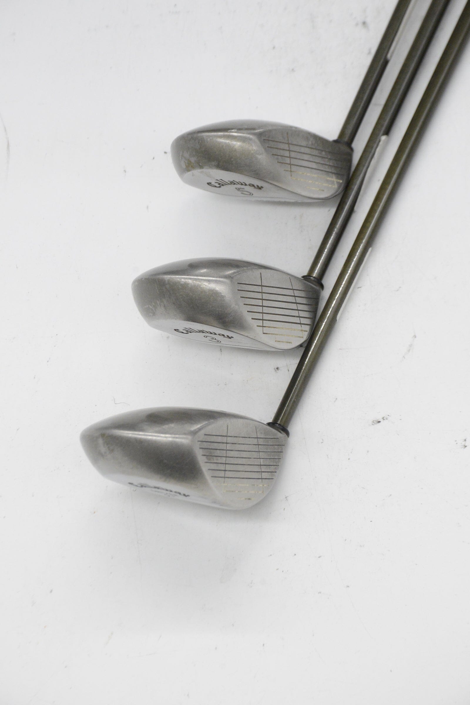 Callaway Big Bertha S2H2 D, 3W, 5W Wood Set S Flex Golf Clubs GolfRoots