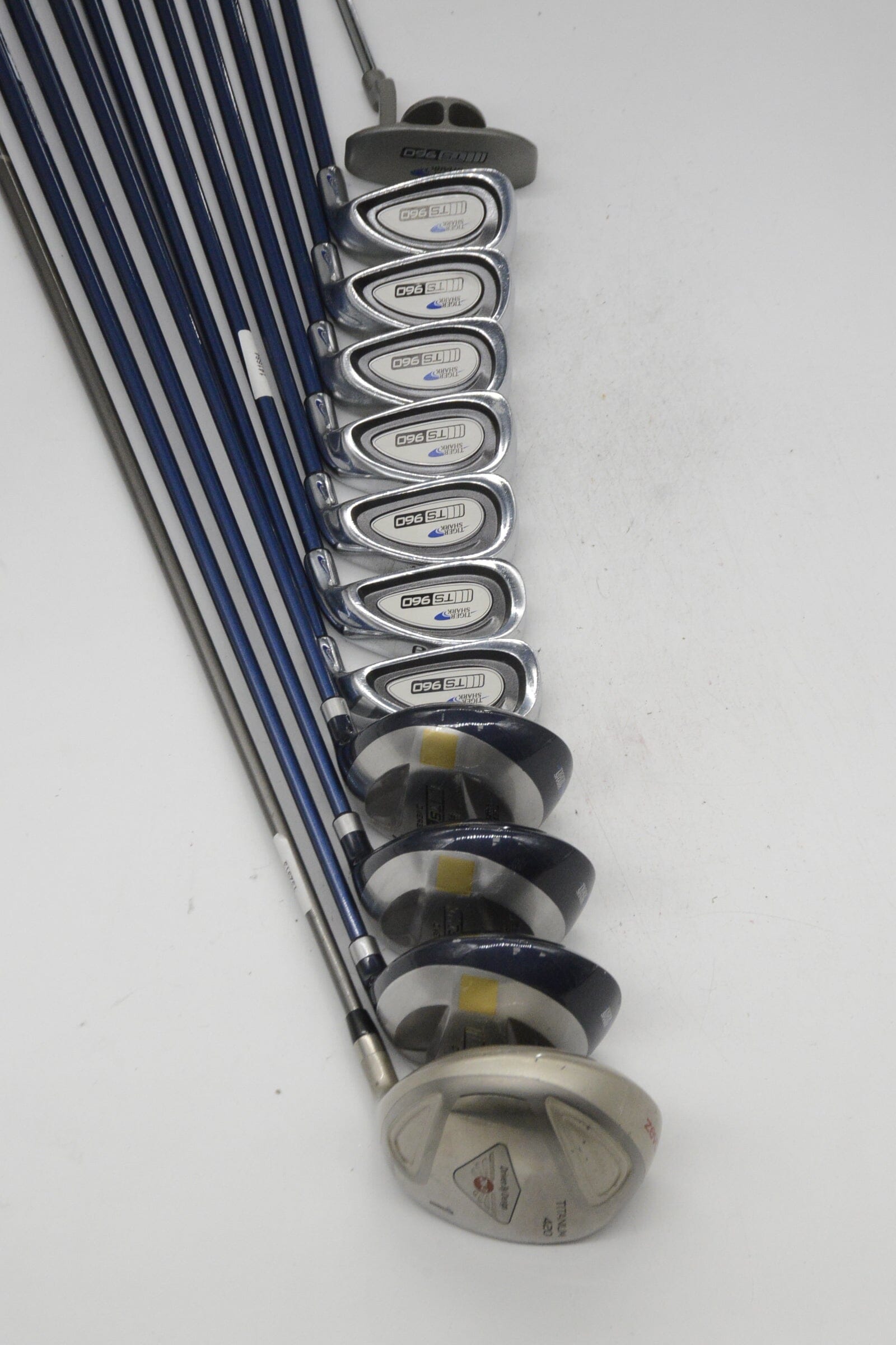 Women's Tiger Shark TS 960 Mixed Full Set W Flex -0.25" Golf Clubs GolfRoots