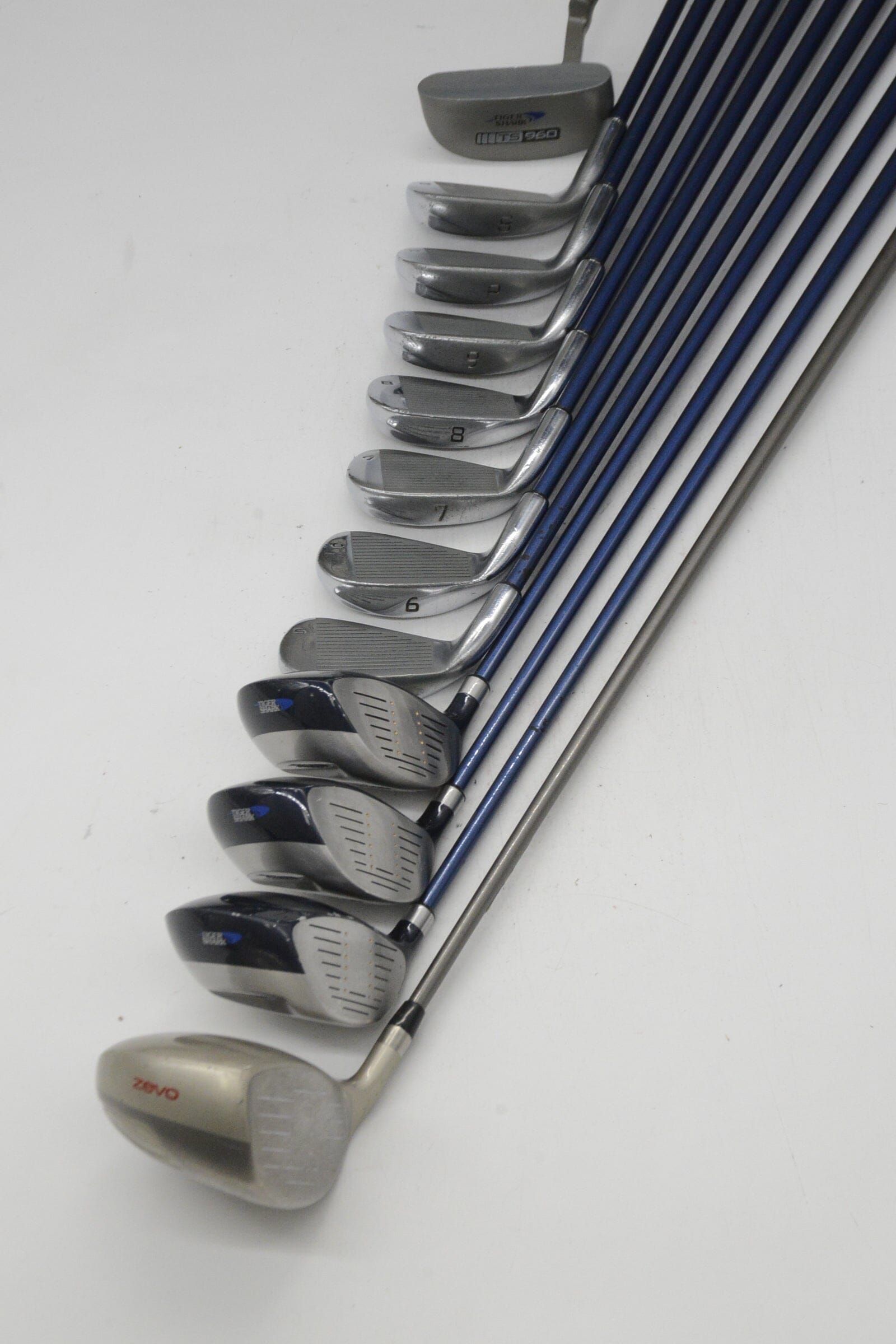 Women's Tiger Shark TS 960 Mixed Full Set W Flex -0.25" Golf Clubs GolfRoots