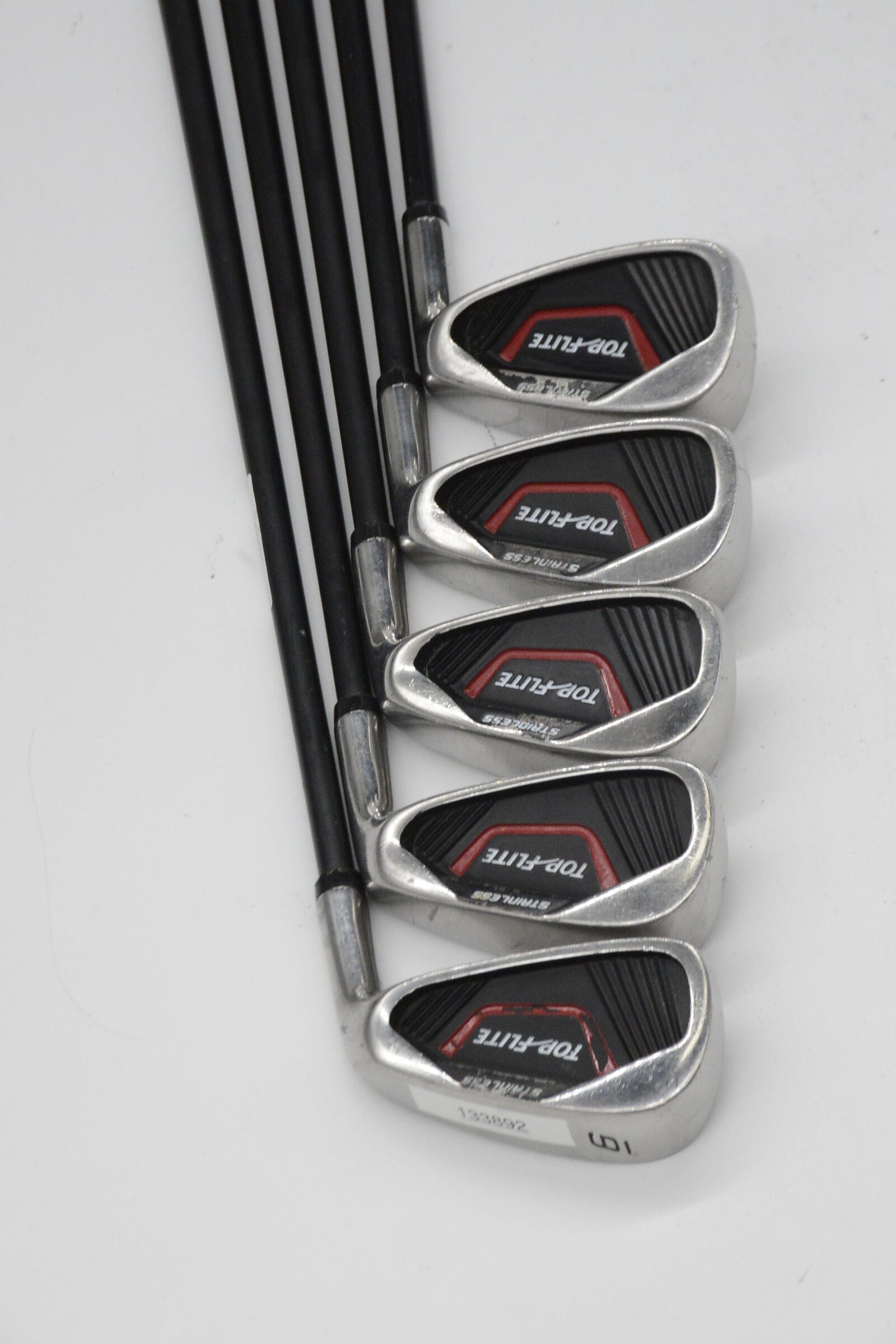 Top Flite Stainless 6-PW Iron Set SR Flex -0.5" Golf Clubs GolfRoots