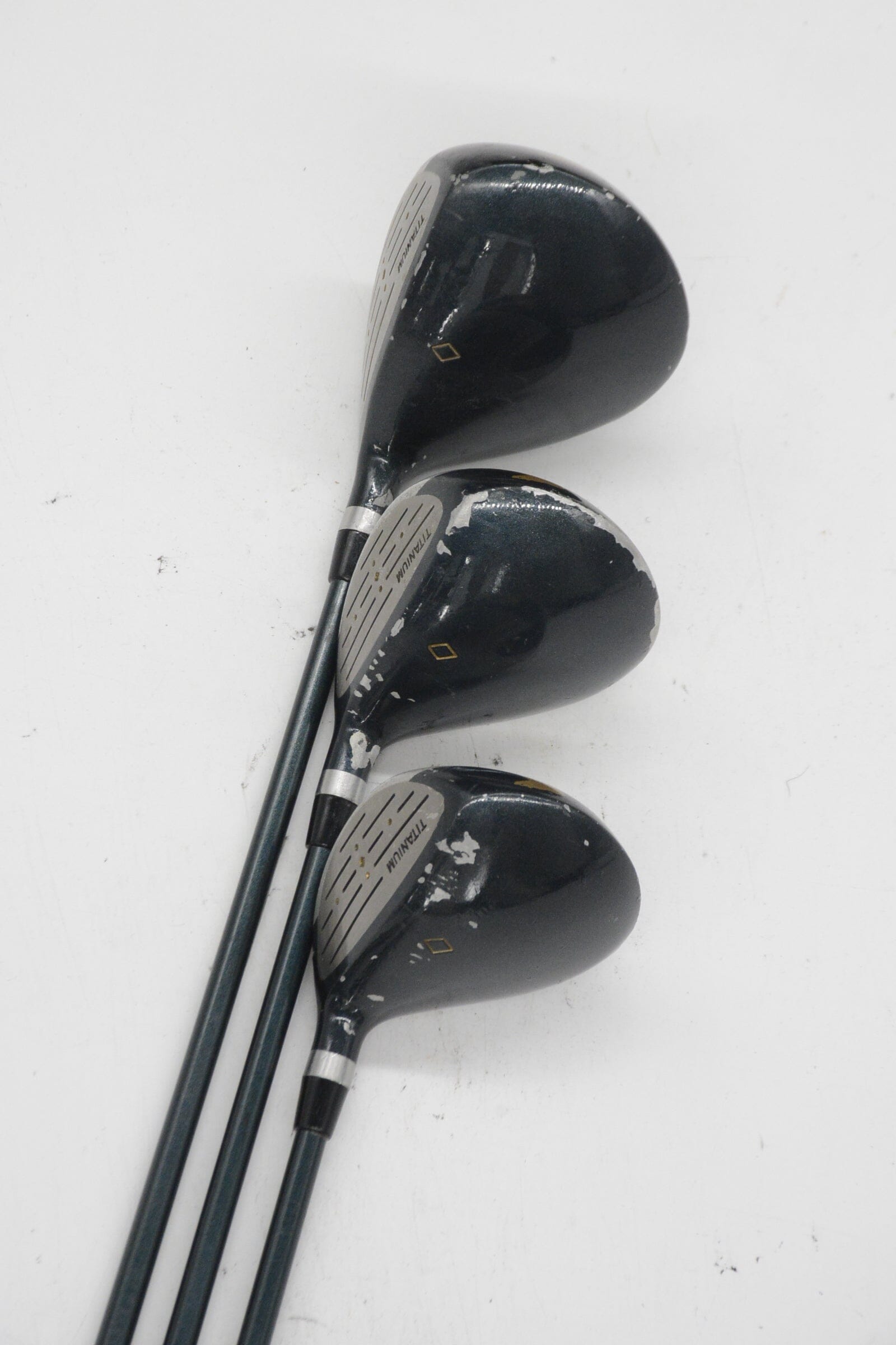 Women's Golden Bear 3 Metal Tech D, 3W, 5W Wood Set W Flex Golf Clubs GolfRoots