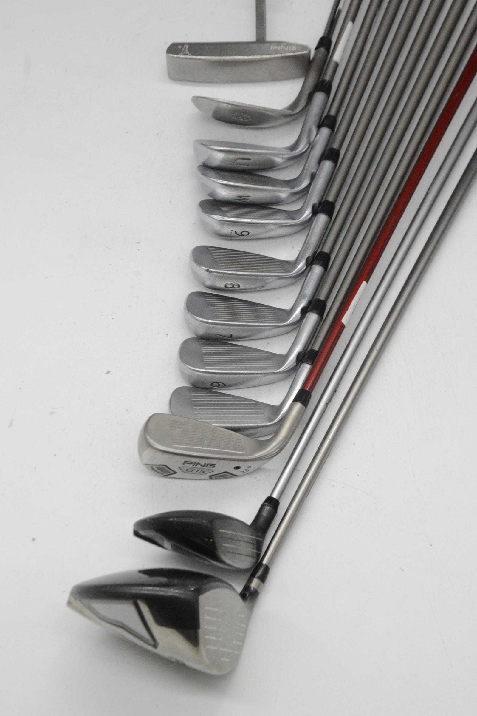 Ping Anser 2013 Mixed Full Set R Flex -0.5" Golf Clubs GolfRoots
