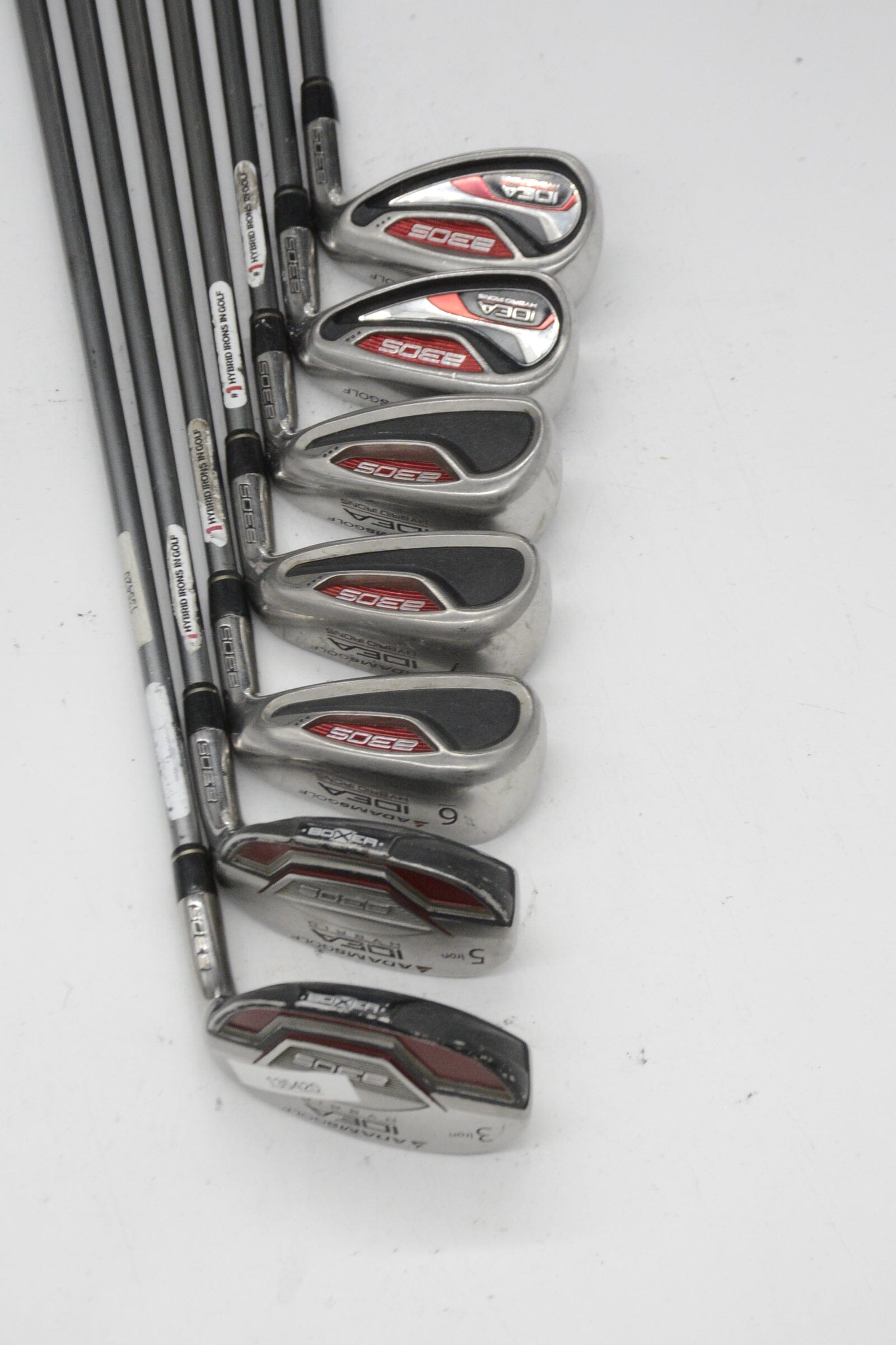 Adams Idea A3Os 3H, 5H, 6-PW Iron Set R Flex Std Length Golf Clubs GolfRoots