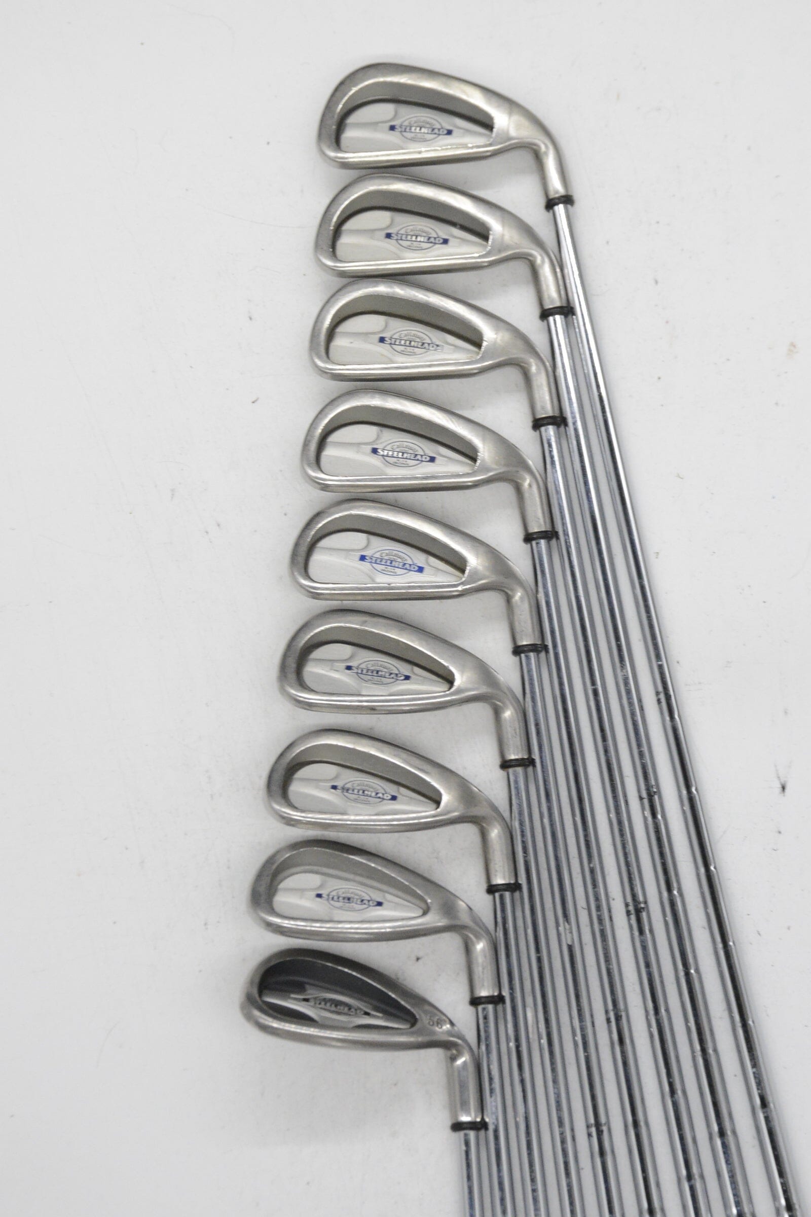 Callaway Steelhead X-14 3-SW Iron Set S Flex +0.25" Golf Clubs GolfRoots