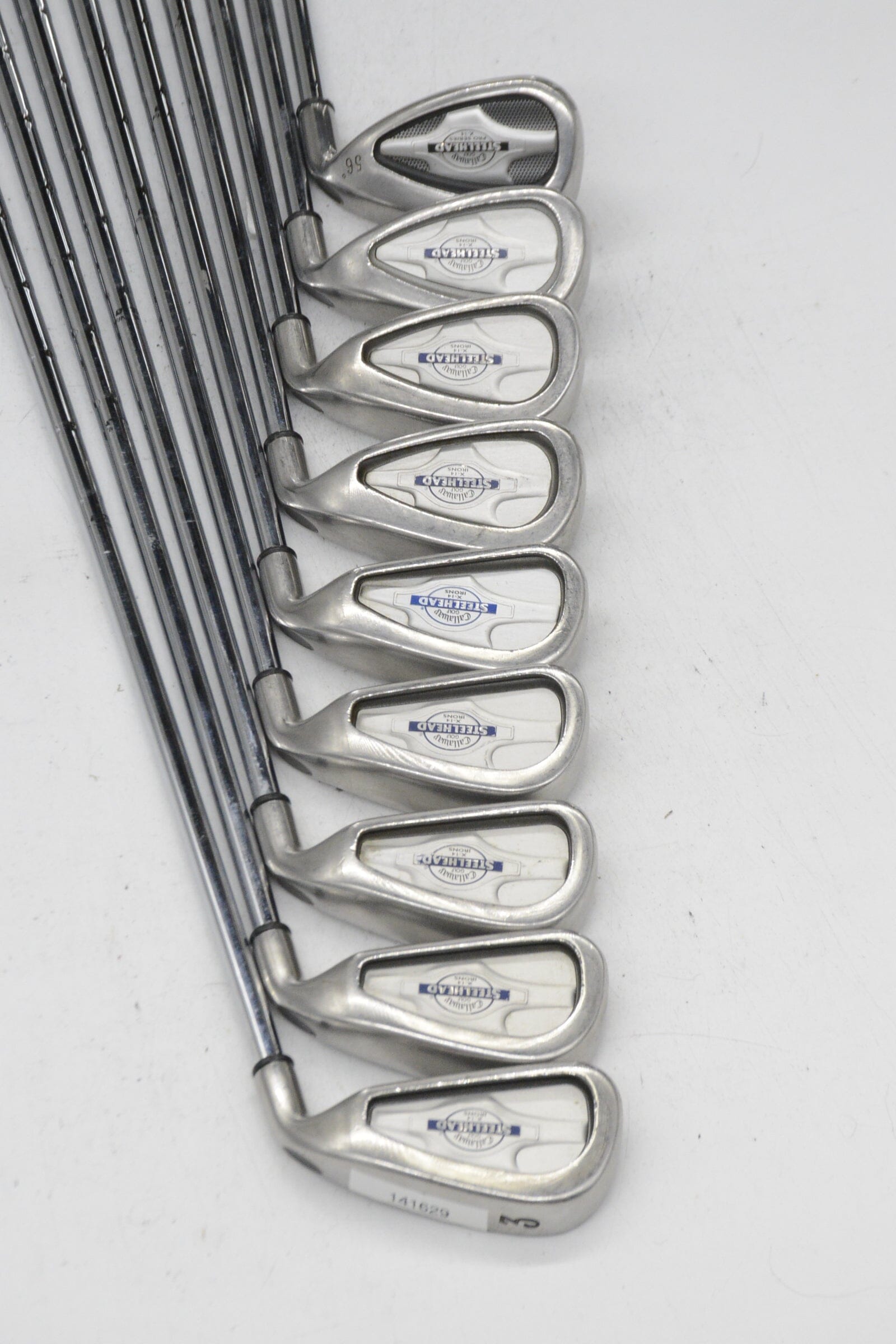 Callaway Steelhead X-14 3-SW Iron Set S Flex +0.25" Golf Clubs GolfRoots