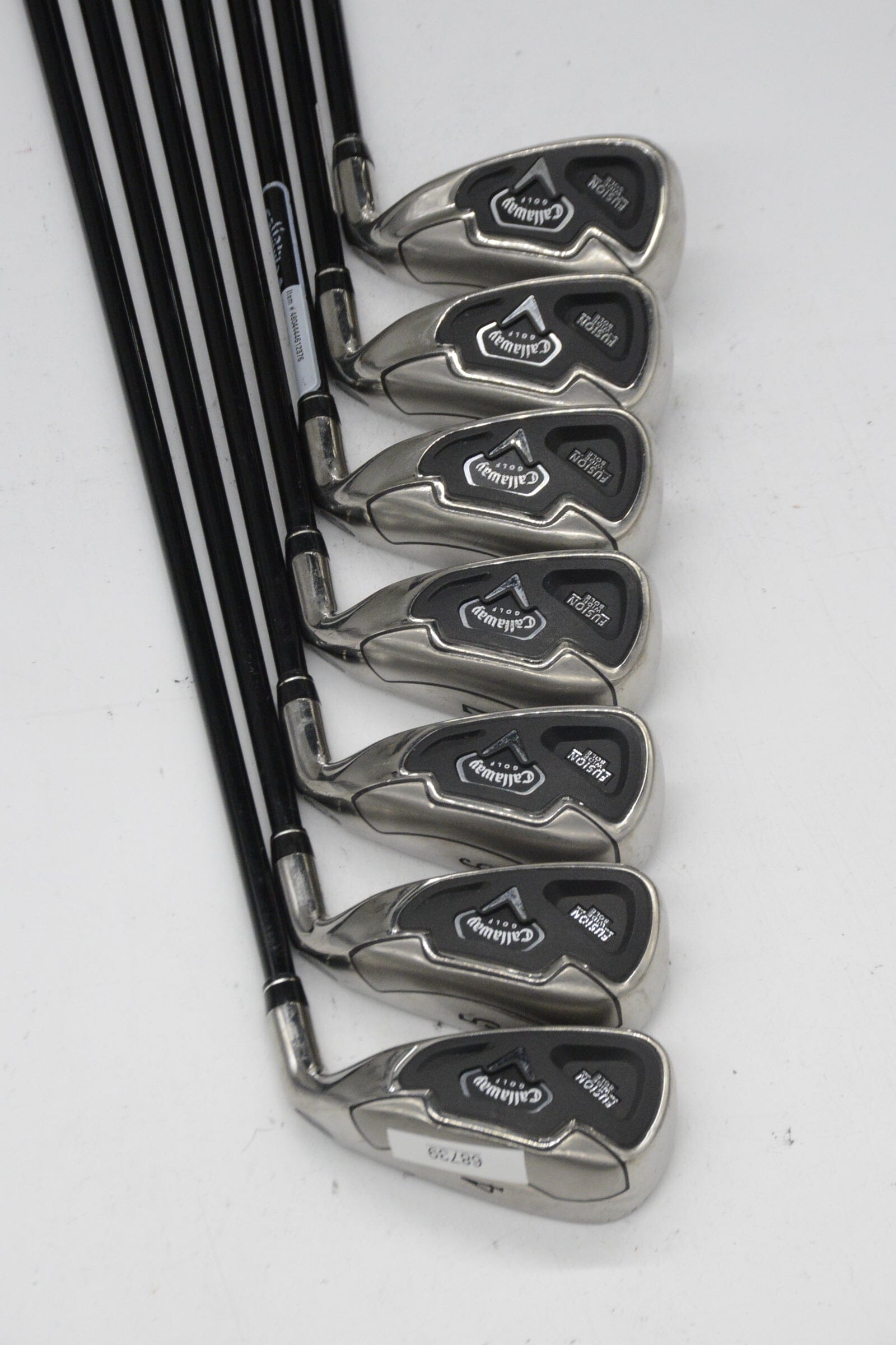 Callaway Fusion Wide Sole 4-9, AW Iron Set R Flex -0.5" Golf Clubs GolfRoots