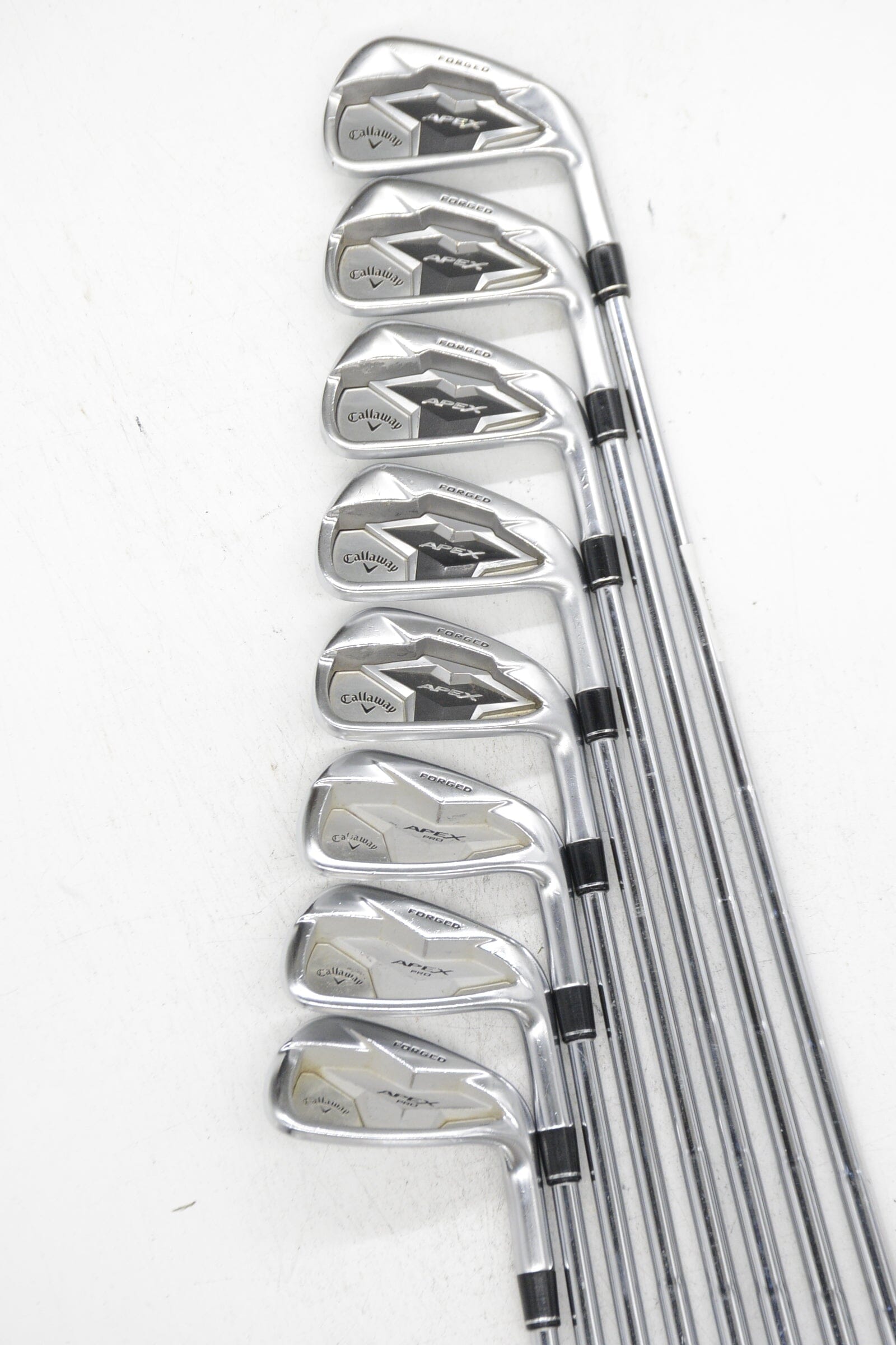 Callaway Apex 19/Apex Pro 19 3-PW Iron Set X Flex +0.75" Golf Clubs GolfRoots