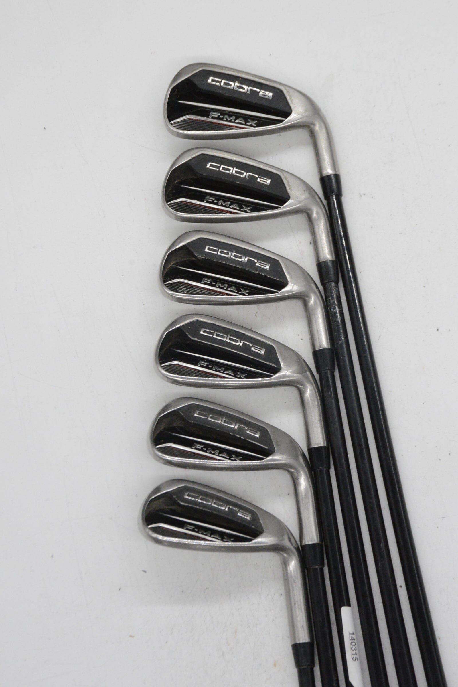 Cobra F-Max Superlite 5-PW Iron Set SR Flex -0.25" Golf Clubs GolfRoots