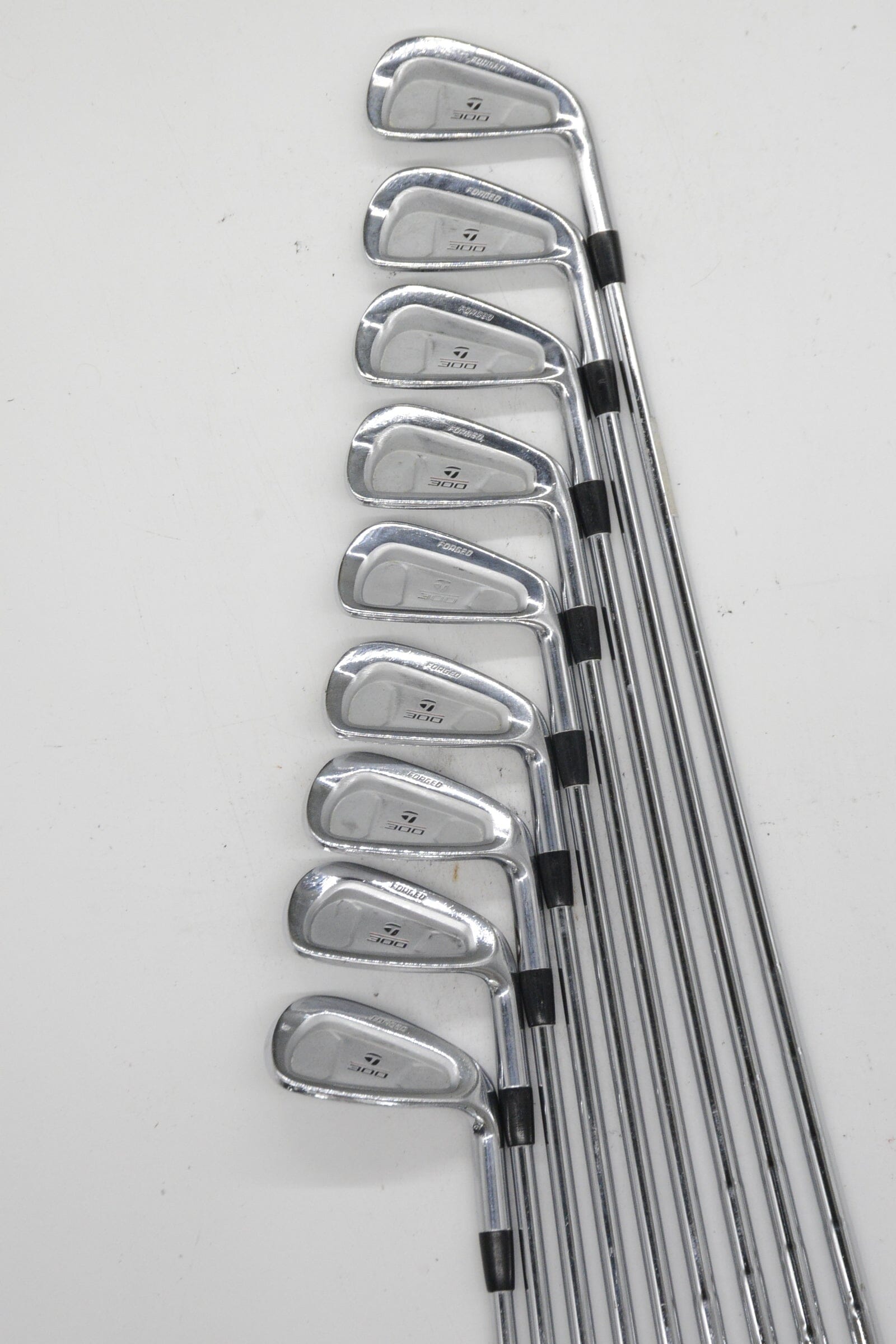 TaylorMade 300 2-PW Iron Set S Flex -0.25" Golf Clubs GolfRoots