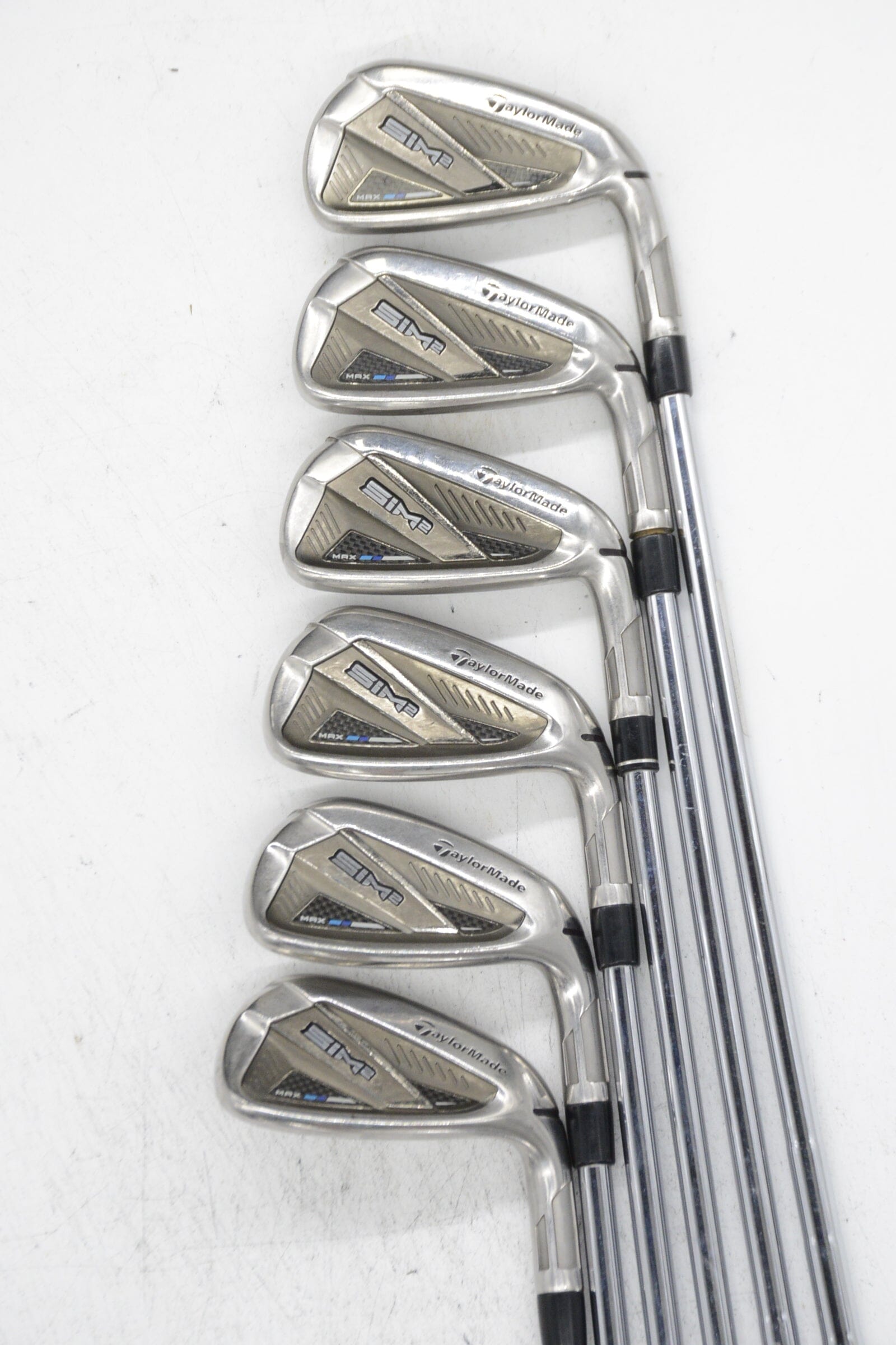 TaylorMade SIM2 Max 5-PW Iron Set S Flex +0.5" Golf Clubs GolfRoots