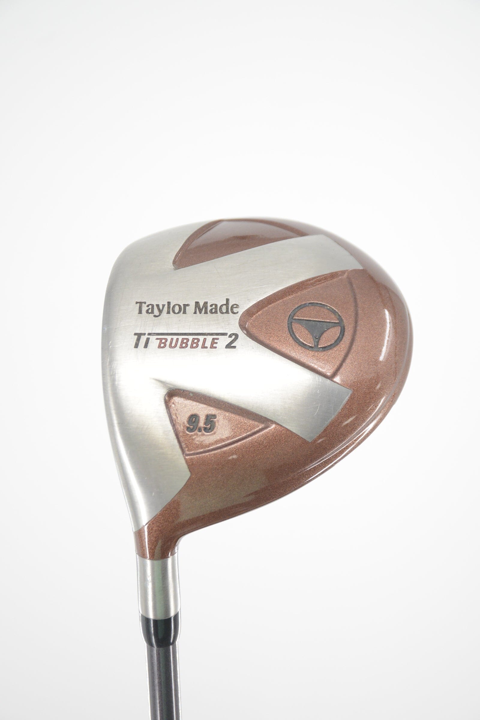 Lefty TaylorMade Titanium Bubble 2 9.5 Degree Driver S Flex 45.25" Golf Clubs GolfRoots