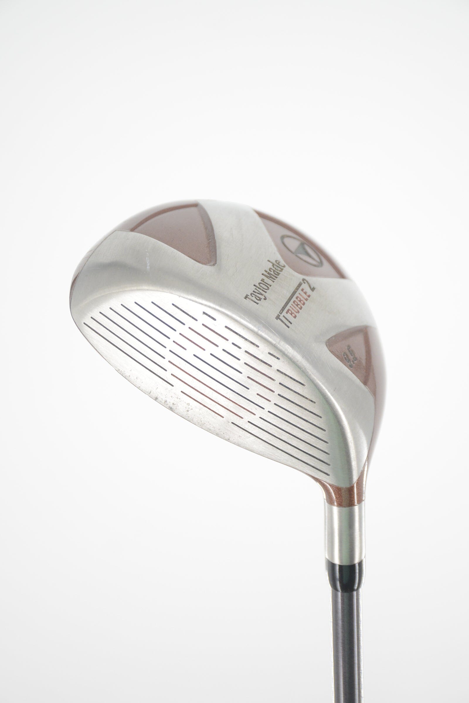 Lefty TaylorMade Titanium Bubble 2 9.5 Degree Driver S Flex 45.25" Golf Clubs GolfRoots